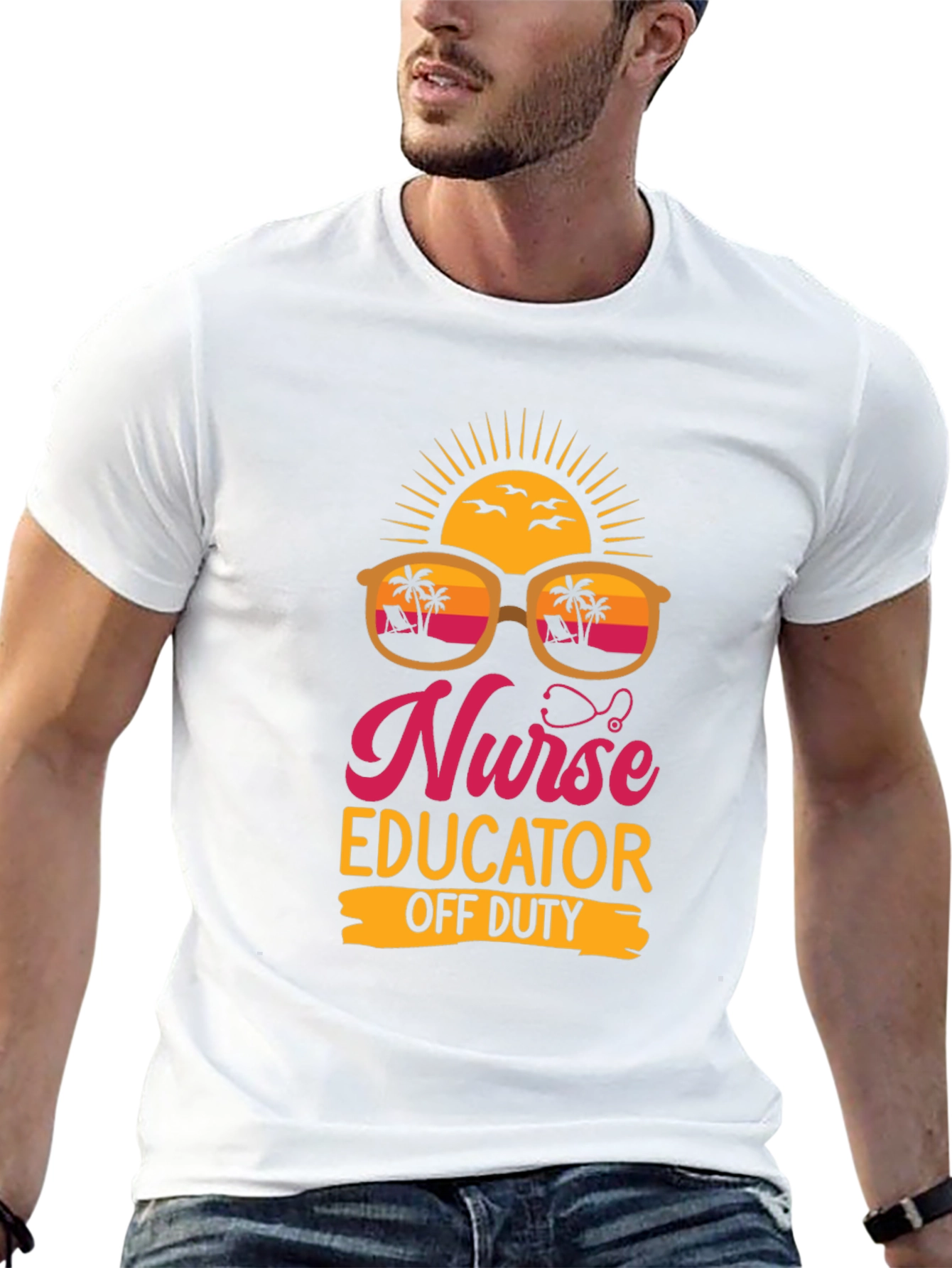 Nurse Educator Off Duty Graphic T-Shirt