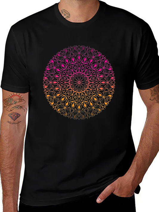 Ombre Mandala Graphic Tee