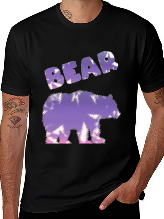 Bear Tie-Dye Graphic T-Shirt