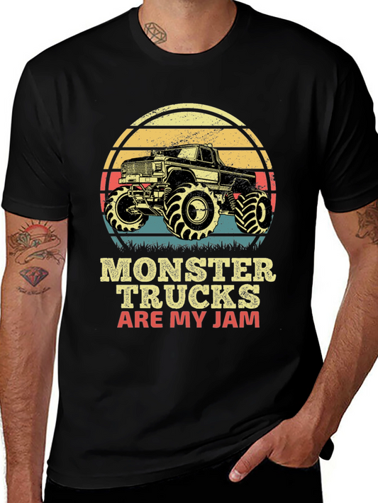 Monster Trucks Are My Jam Graphic T-Shirt
