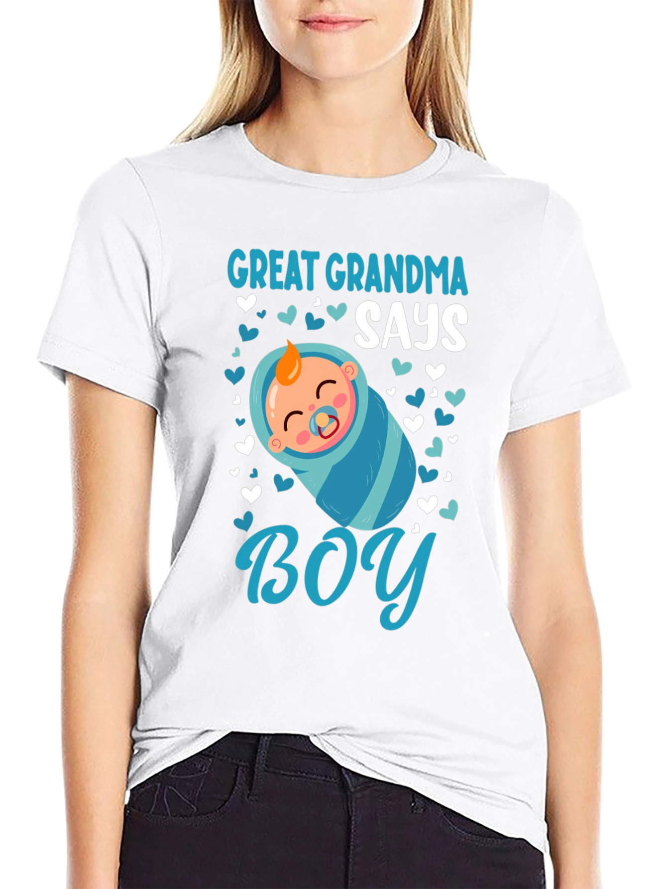 Great Grandma Says Boy T-Shirt