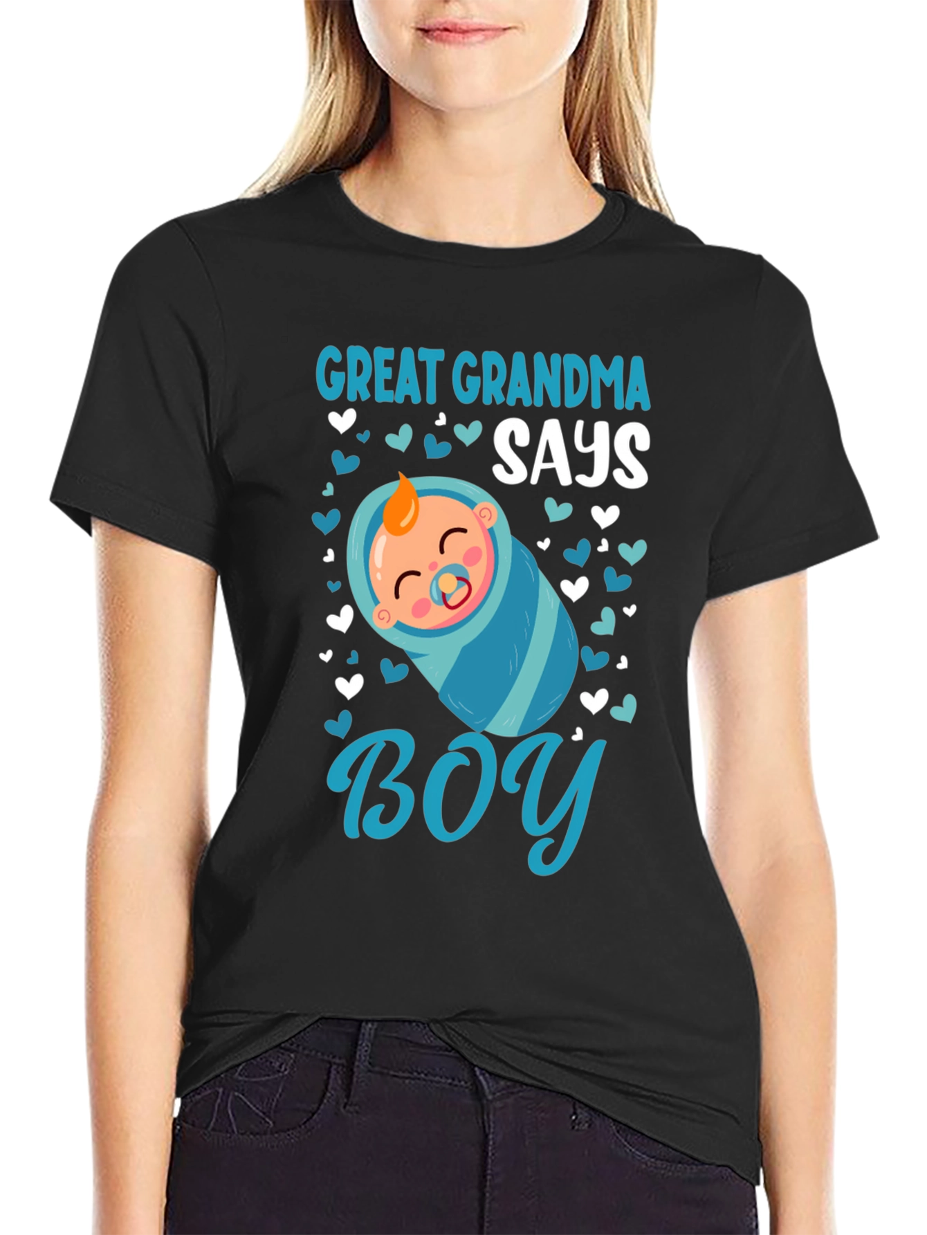 Great Grandma Says Boy T-Shirt