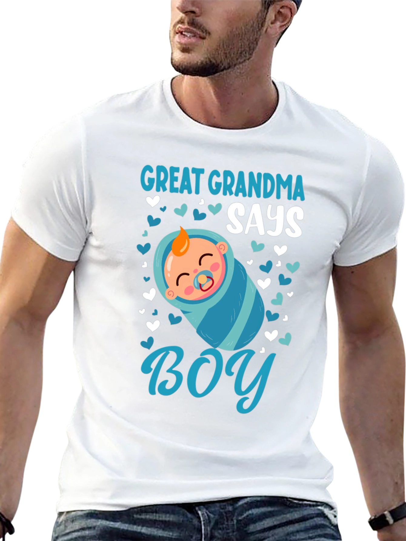 Great Grandma Says Boy T-Shirt