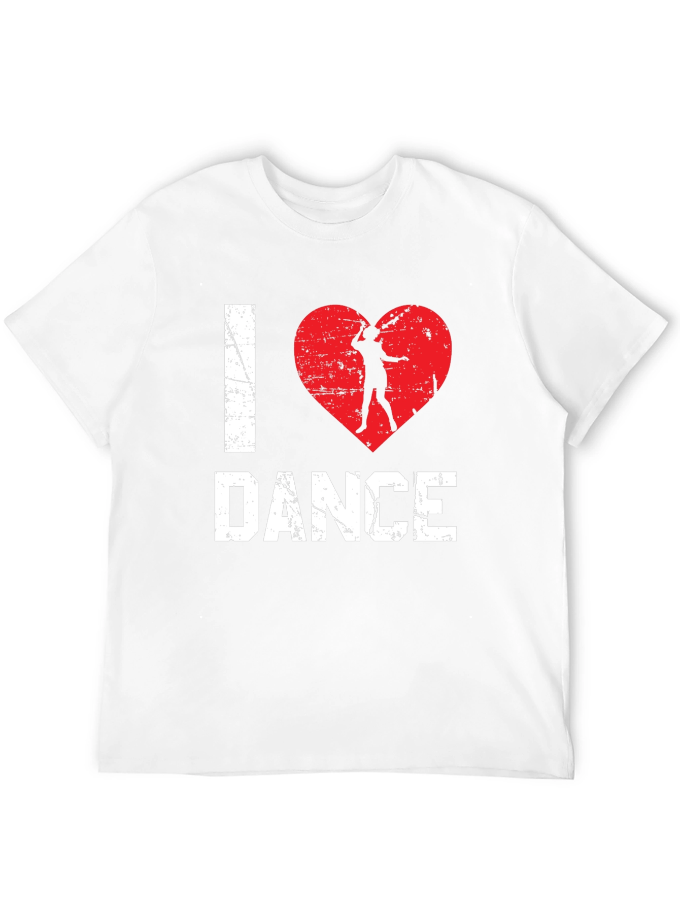 I Love Dance Graphic Tee - Black