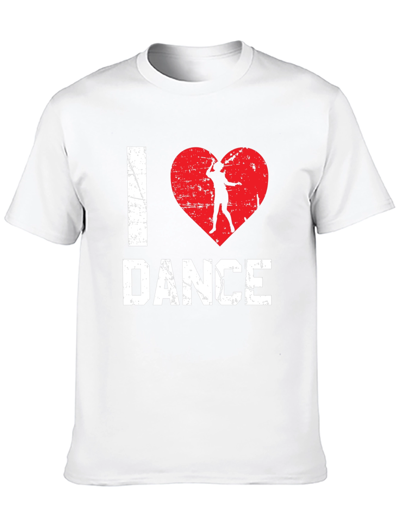 I Love Dance Graphic Tee - Black