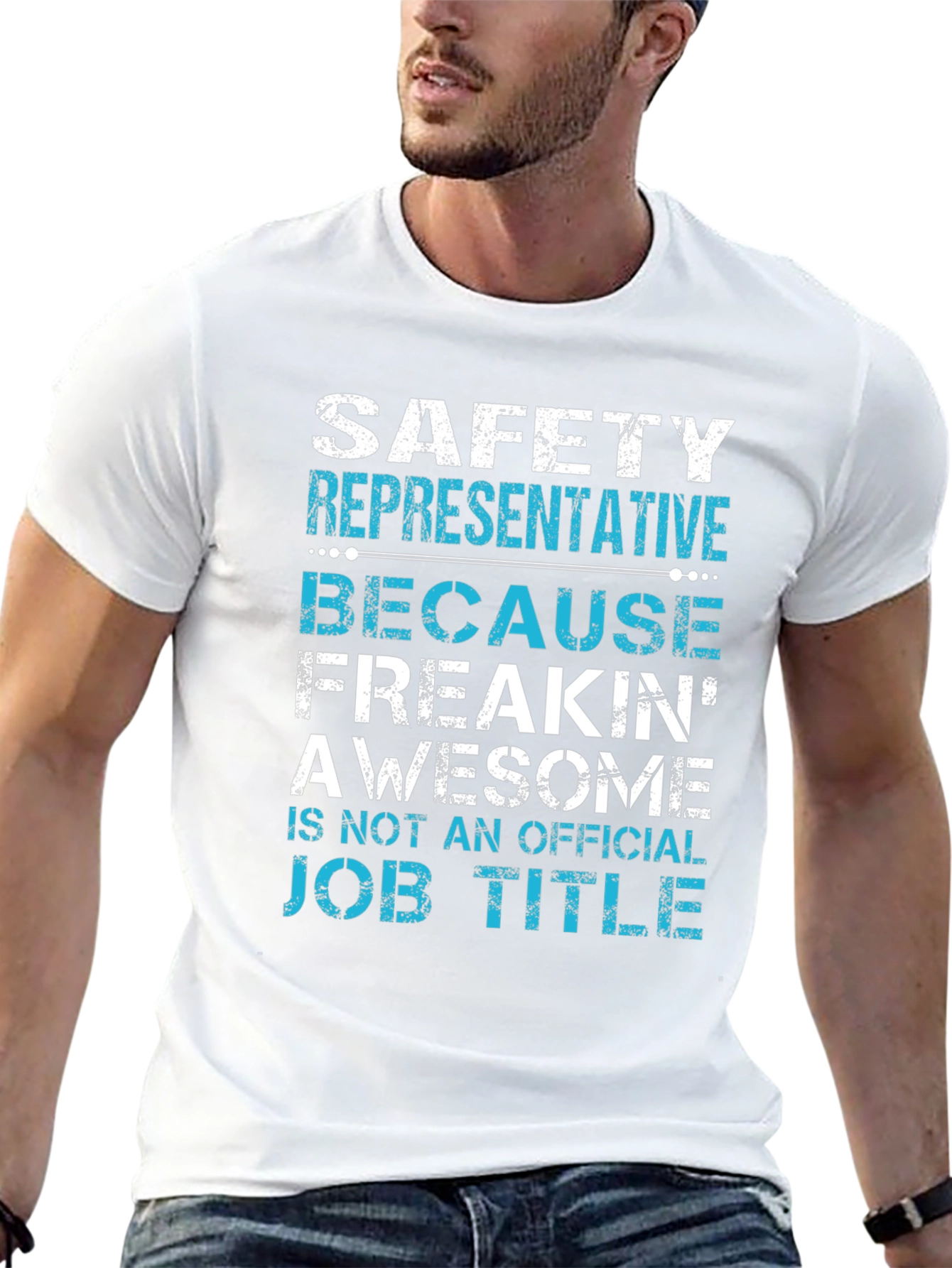 Safety Representative Funny Job Title T-Shirt