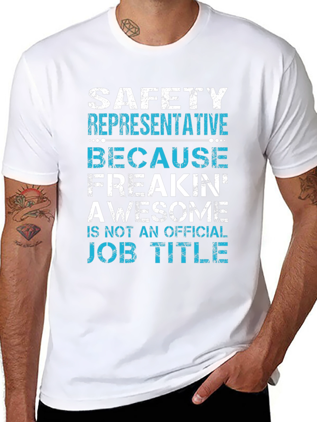 Safety Representative Funny Job Title T-Shirt