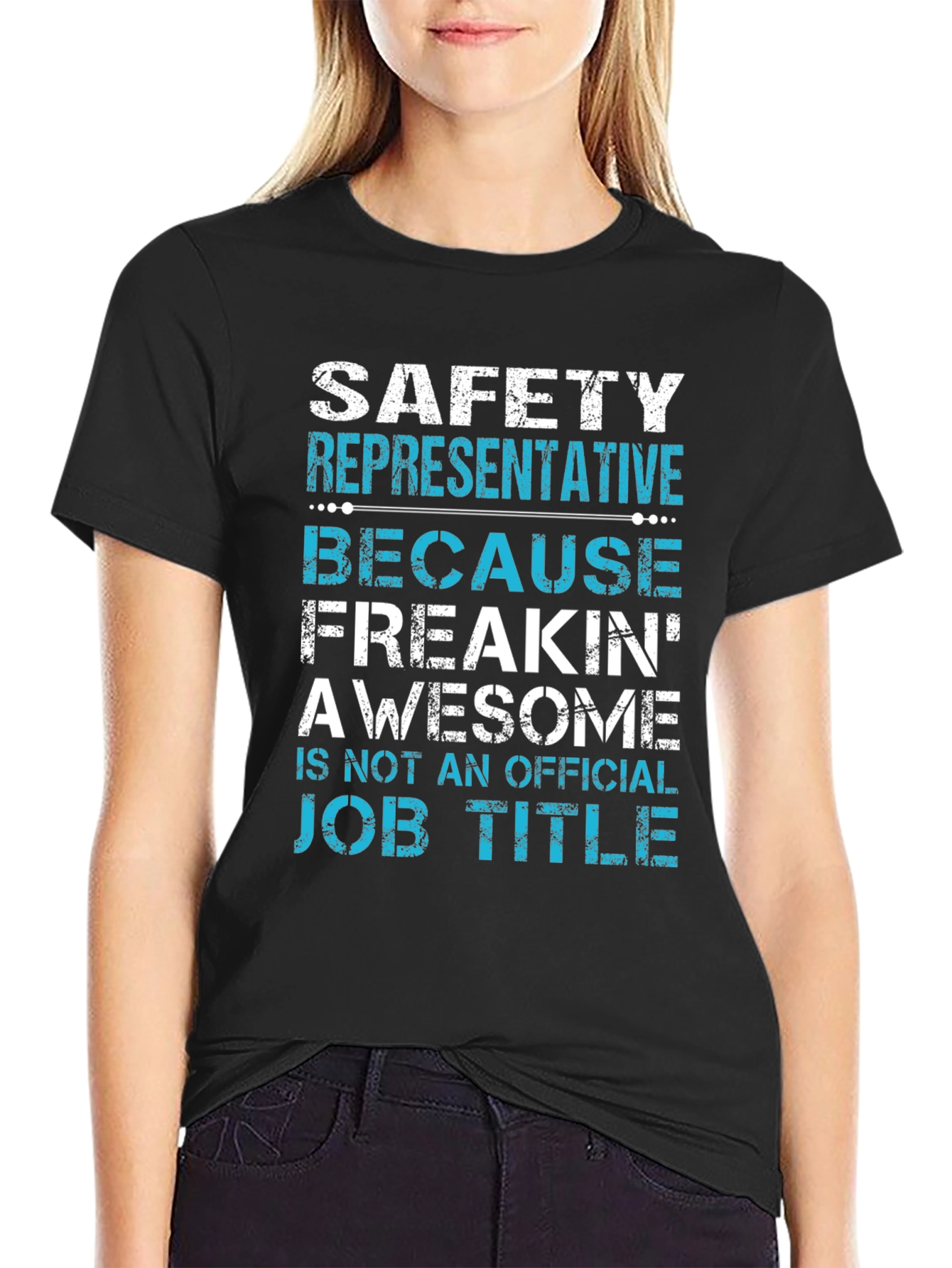 Safety Representative Funny Job Title T-Shirt