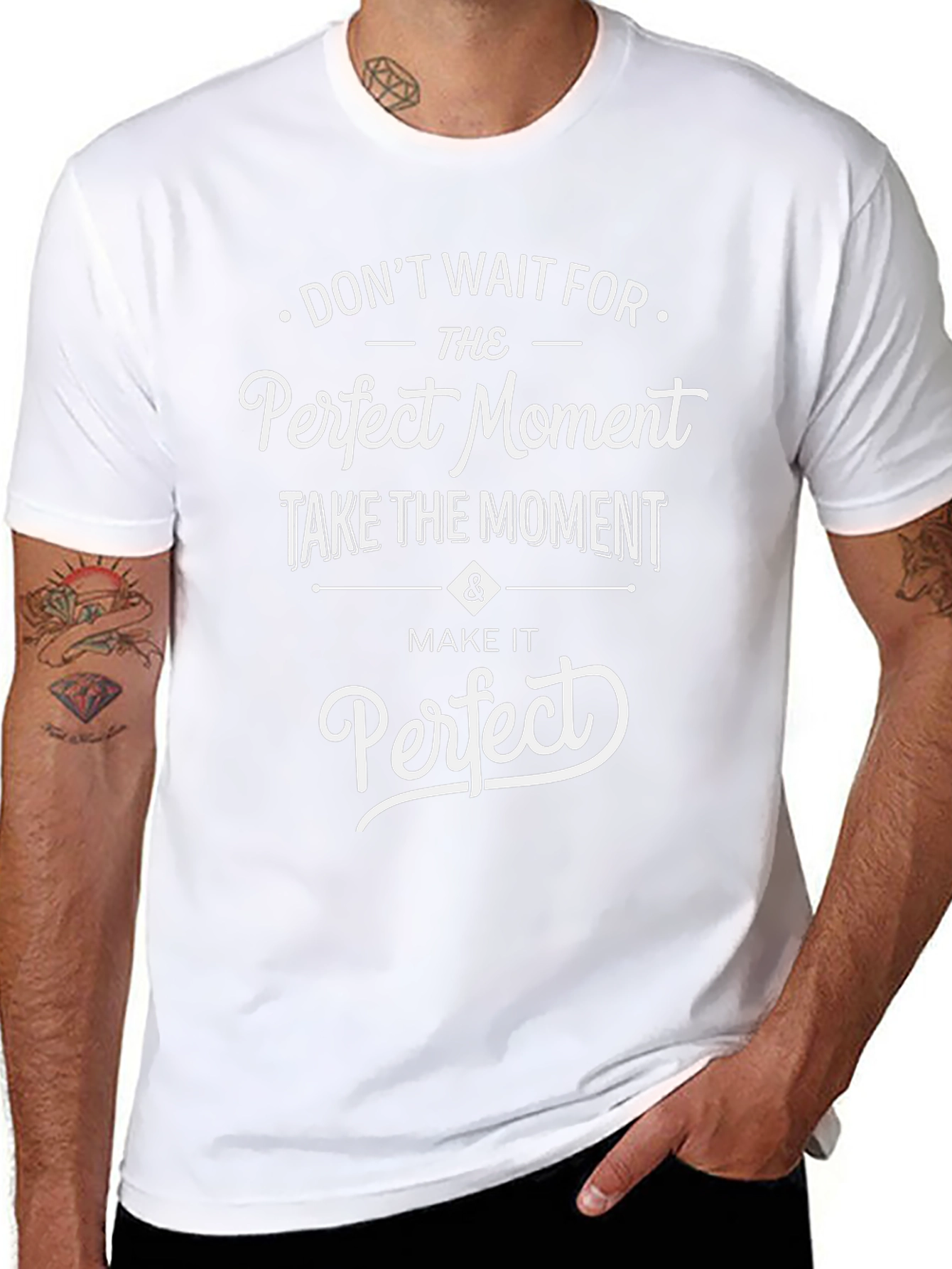 Inspirational Graphic Tee - Perfect Moment