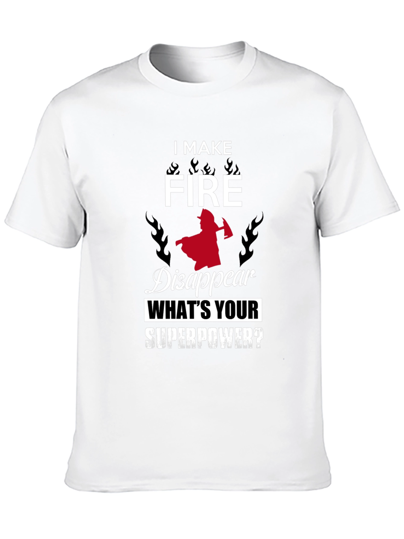 Firefighter Superpower Graphic Tee