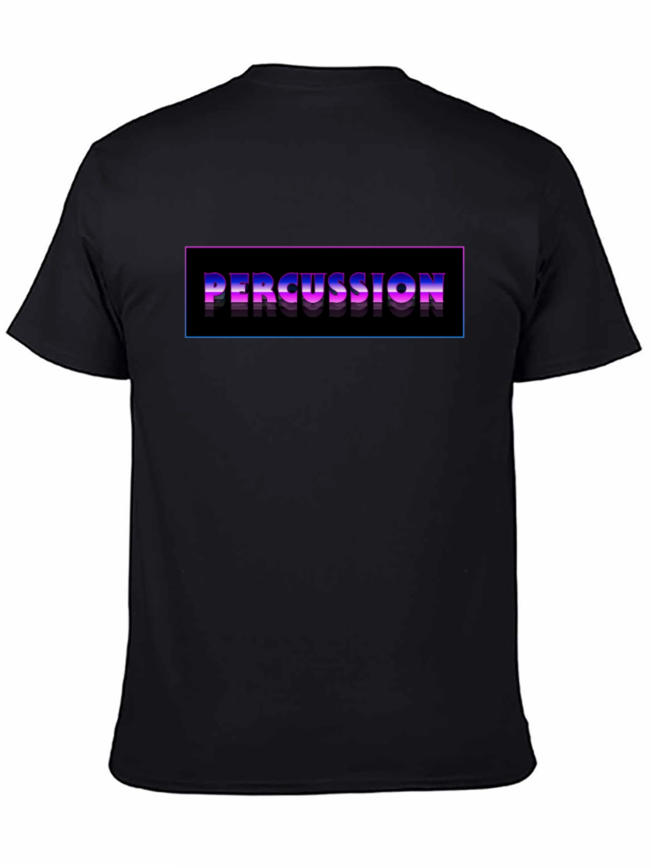 Percussion Graphic Black T-Shirt