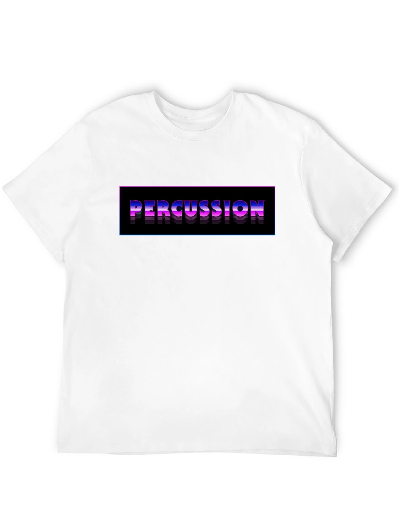 Percussion Graphic Black T-Shirt