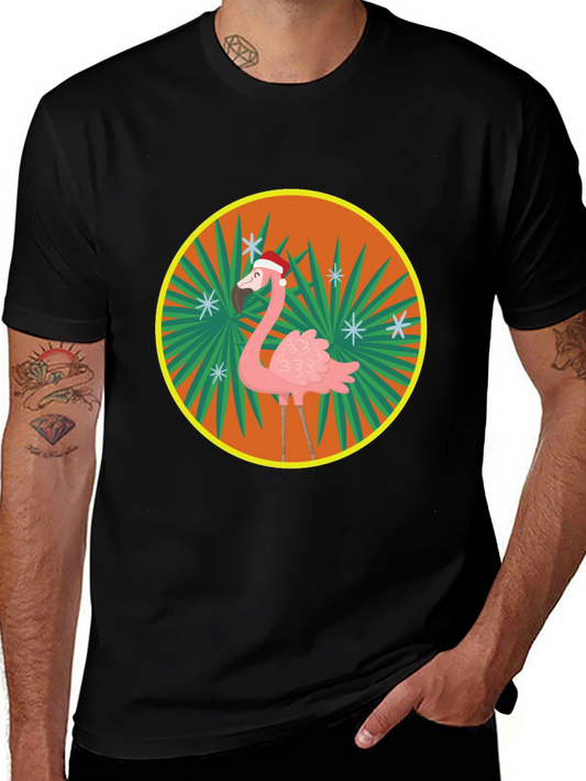 Festive Flamingo T-Shirt