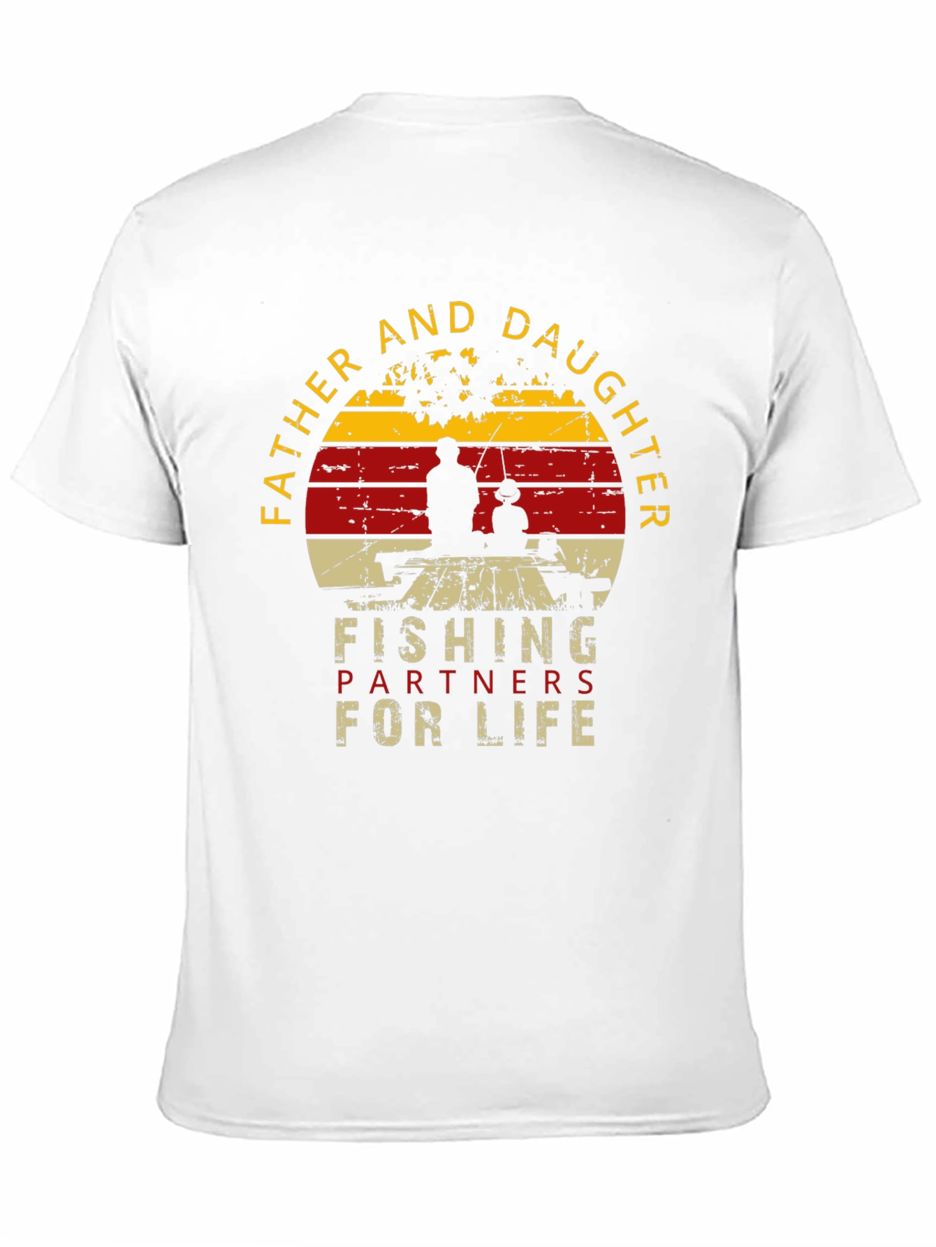 Father and Daughter Fishing Partners T-Shirt