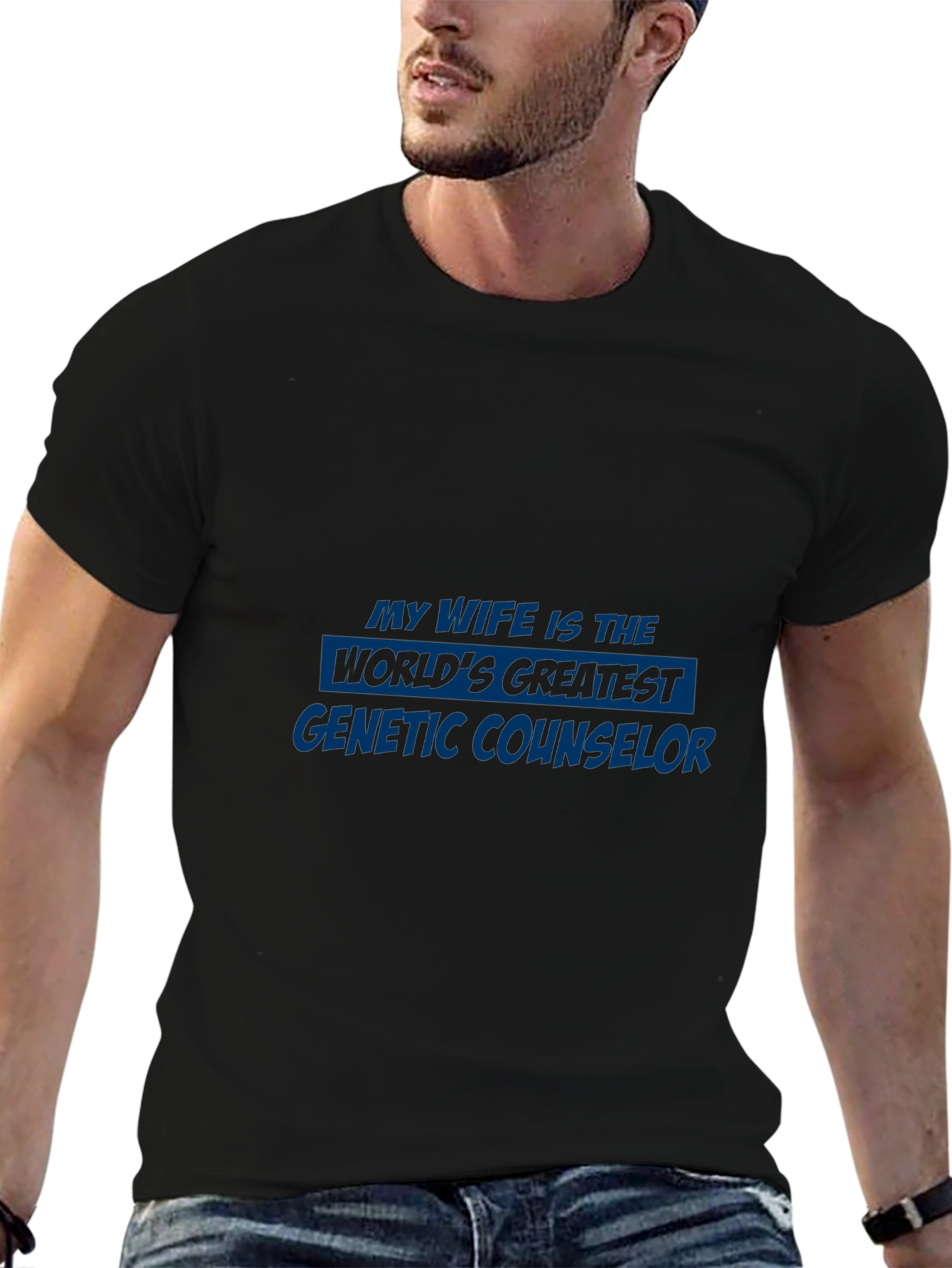 Genetic Counselor Wife T-Shirt - Gift Idea