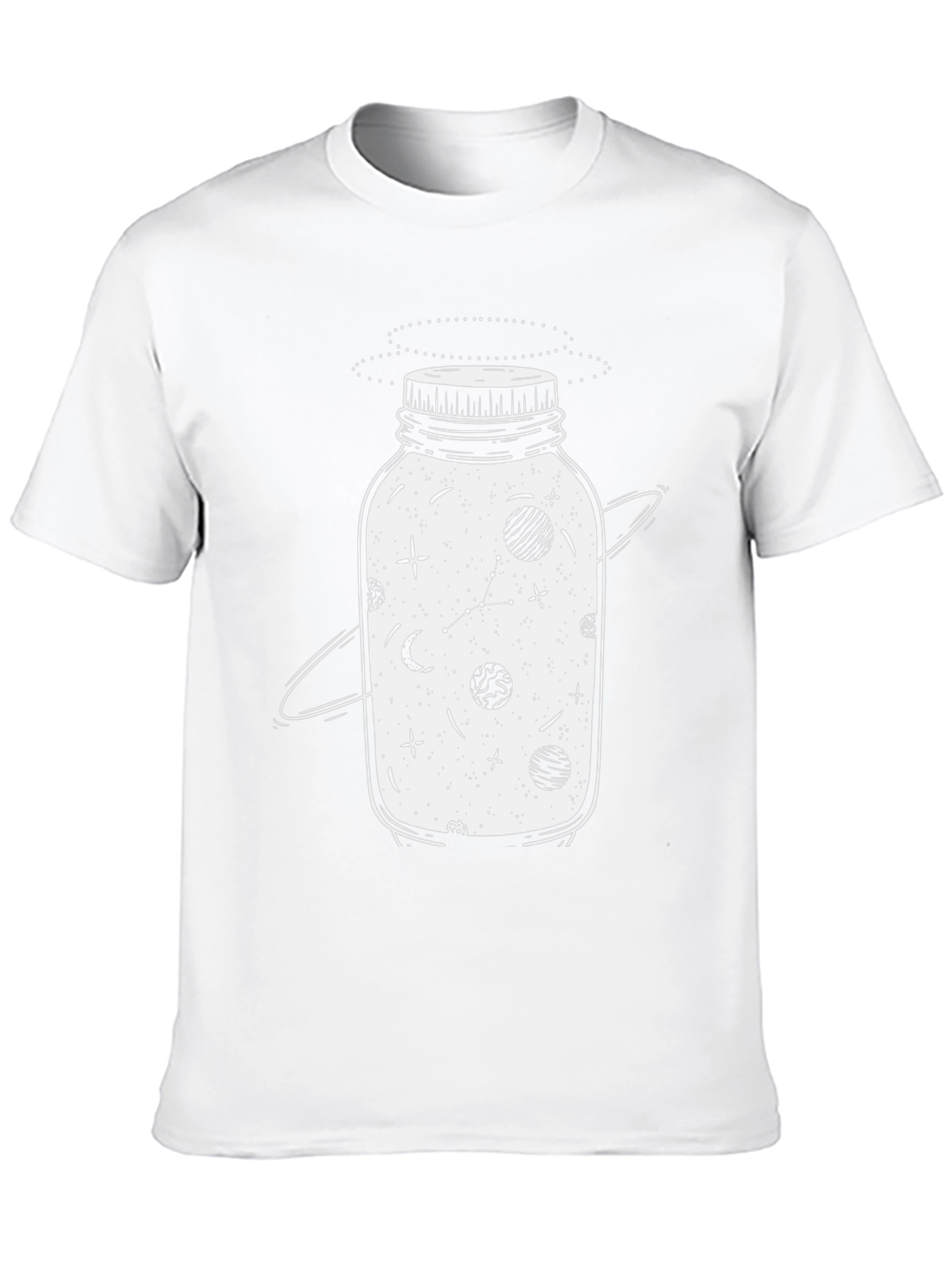 Cosmic Jar T-Shirt - Galaxy in a Bottle Tee