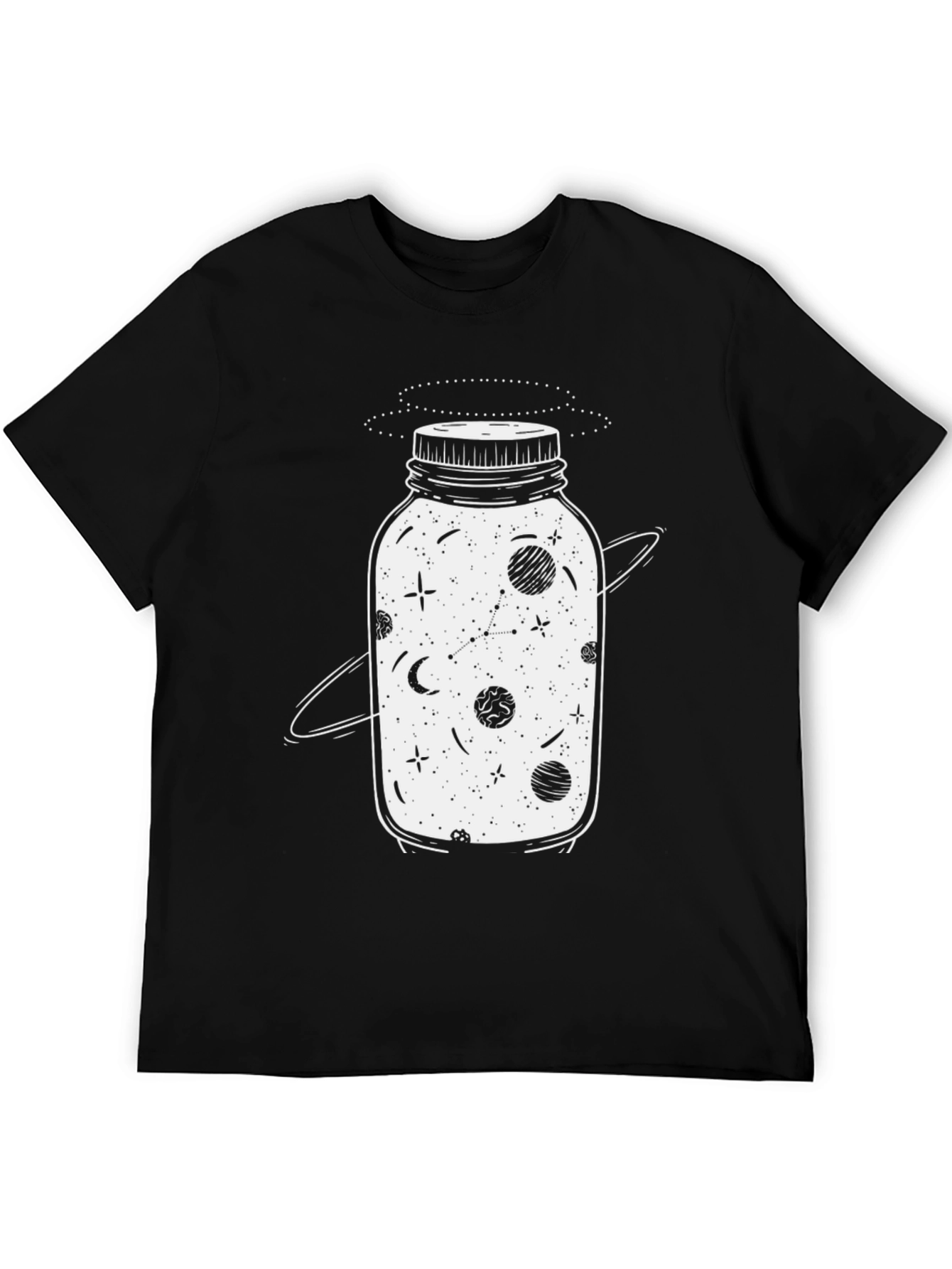 Cosmic Jar T-Shirt - Galaxy in a Bottle Tee