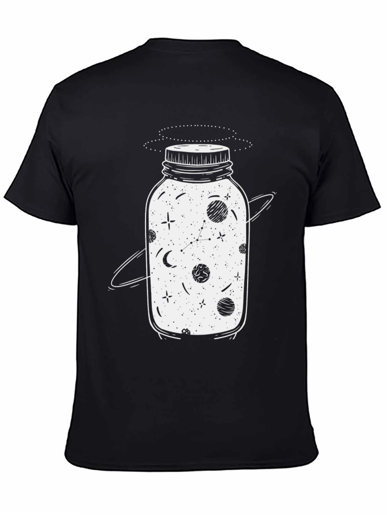 Cosmic Jar T-Shirt - Galaxy in a Bottle Tee