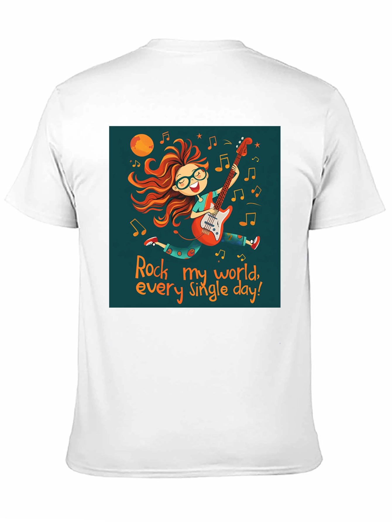Rock My World Tee - Music Lover Shirt