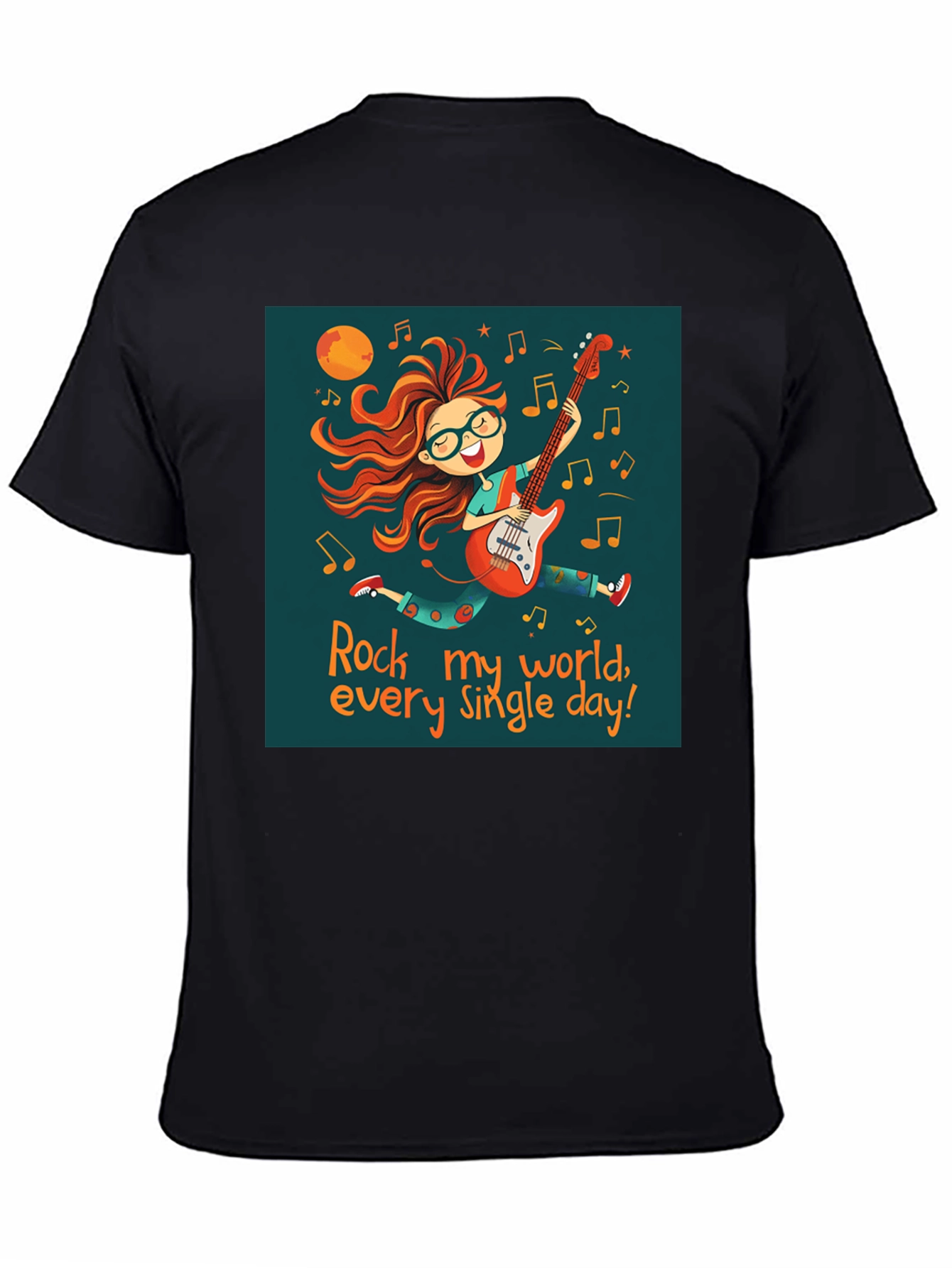 Rock My World Tee - Music Lover Shirt