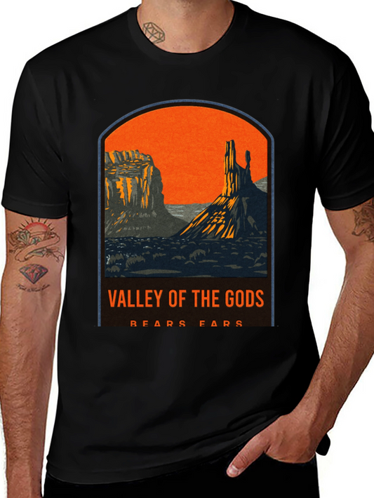 Valley of the Gods Graphic Tee - Black