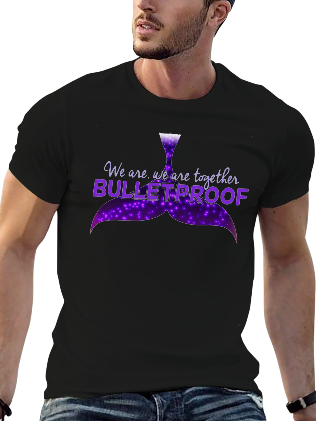 Bulletproof Whale Tail Graphic Tee