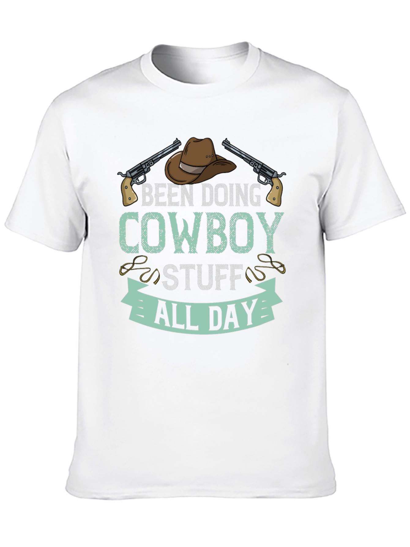 Cowboy Stuff All Day Graphic T-Shirt