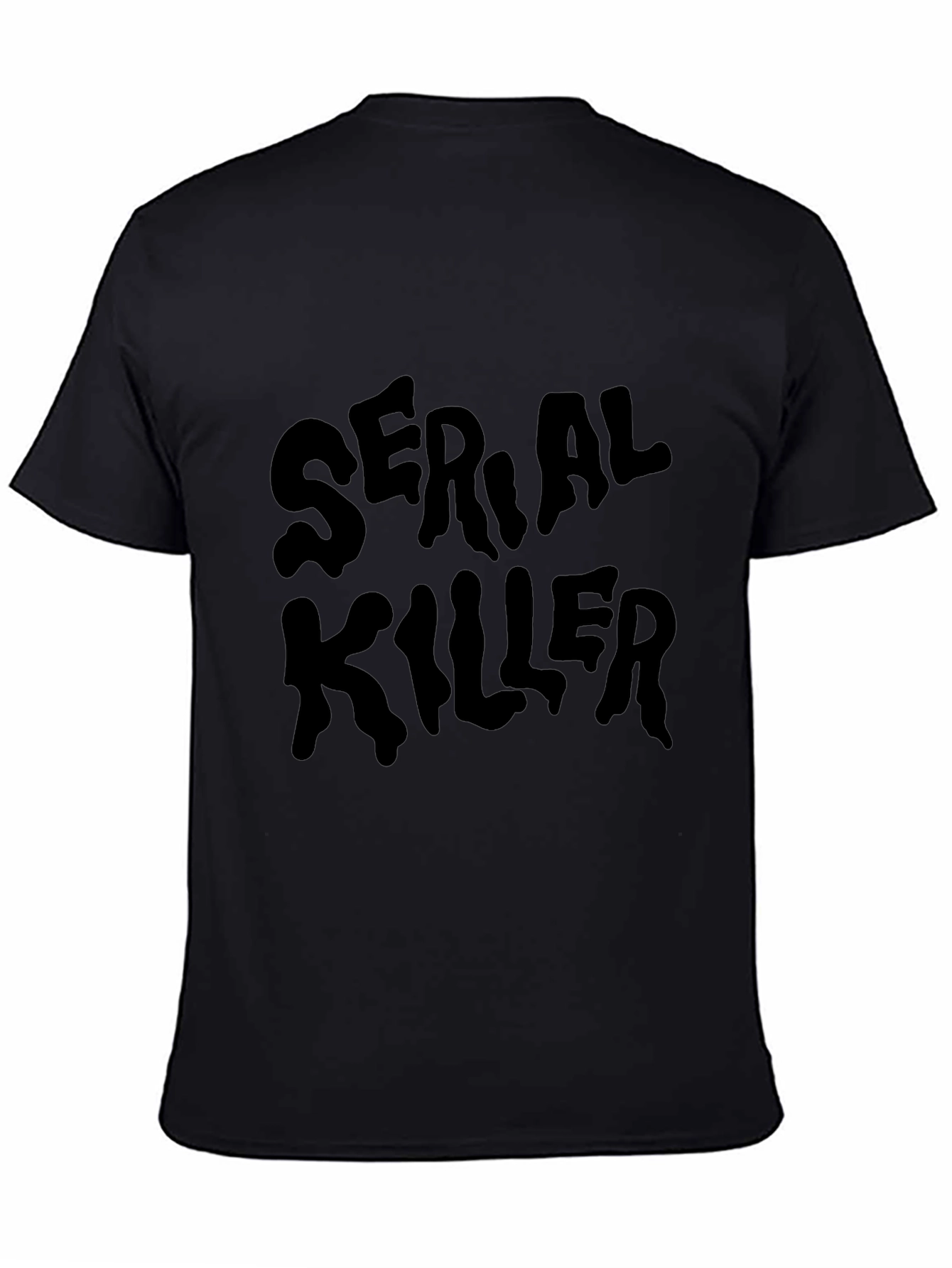 Serial Killer Graphic Tee - Mens Black T-Shirt