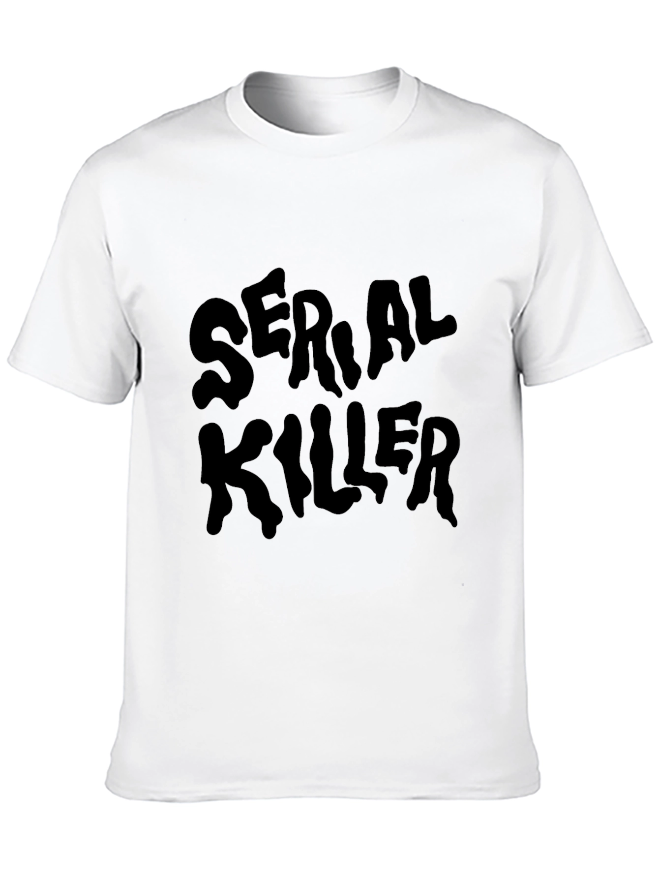 Serial Killer Graphic Tee - Mens Black T-Shirt