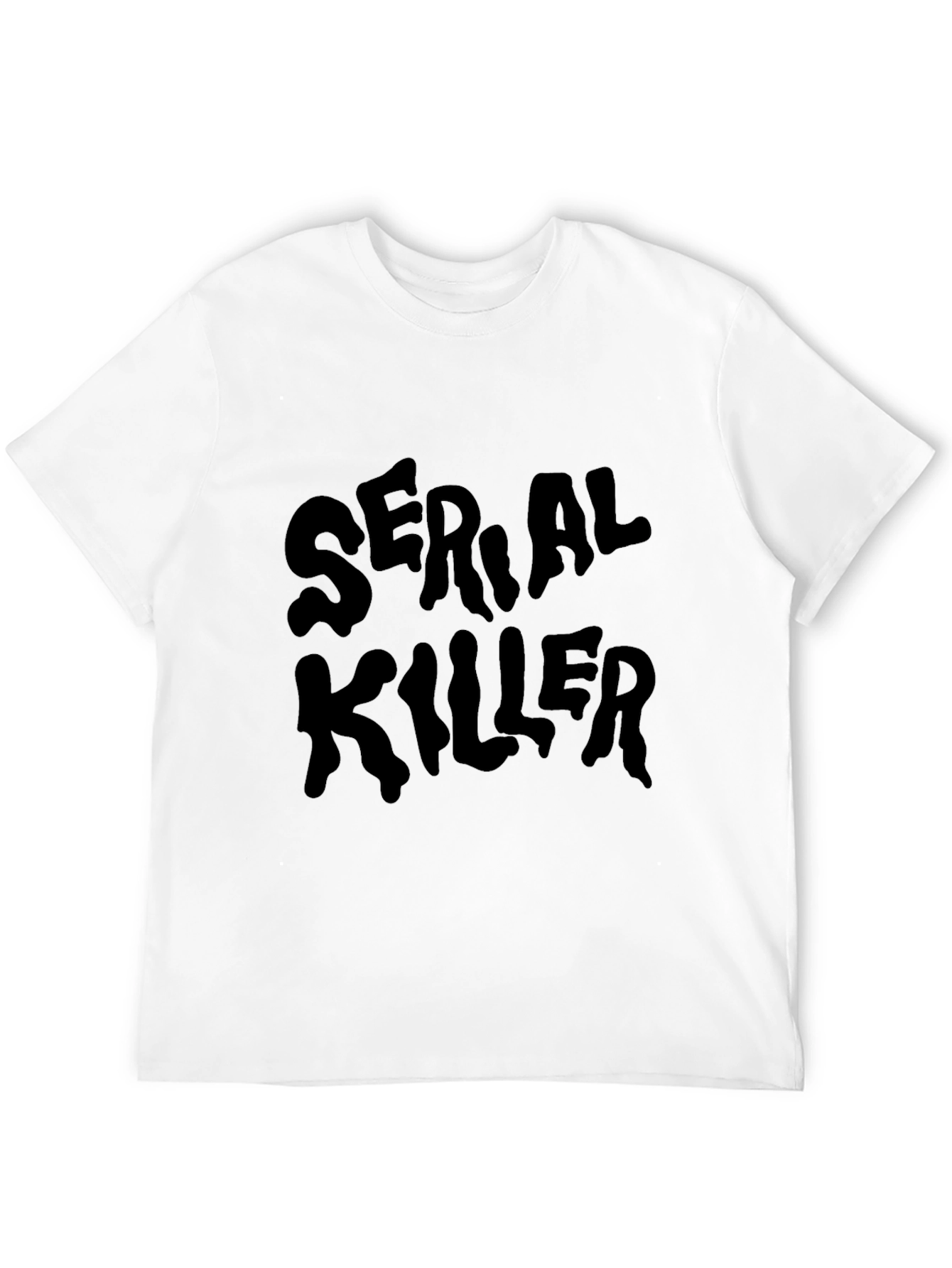 Serial Killer Graphic Tee - Mens Black T-Shirt