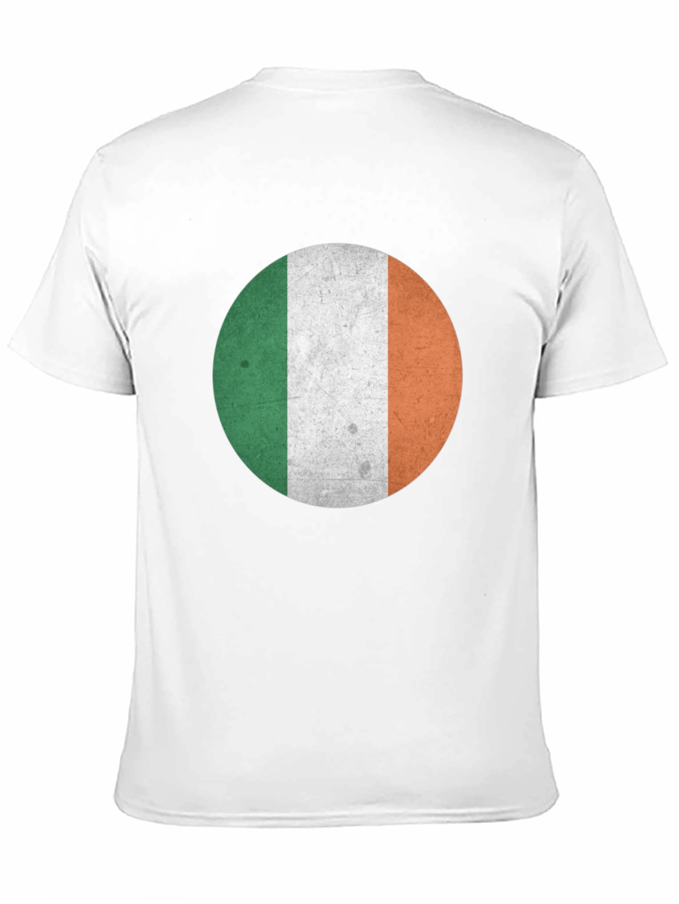 Irish Flag T-Shirt - Round Design