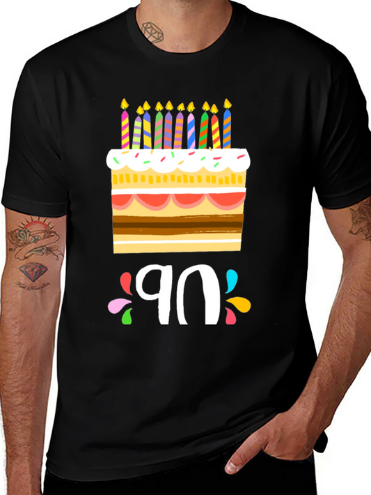 90th Birthday Cake T-Shirt