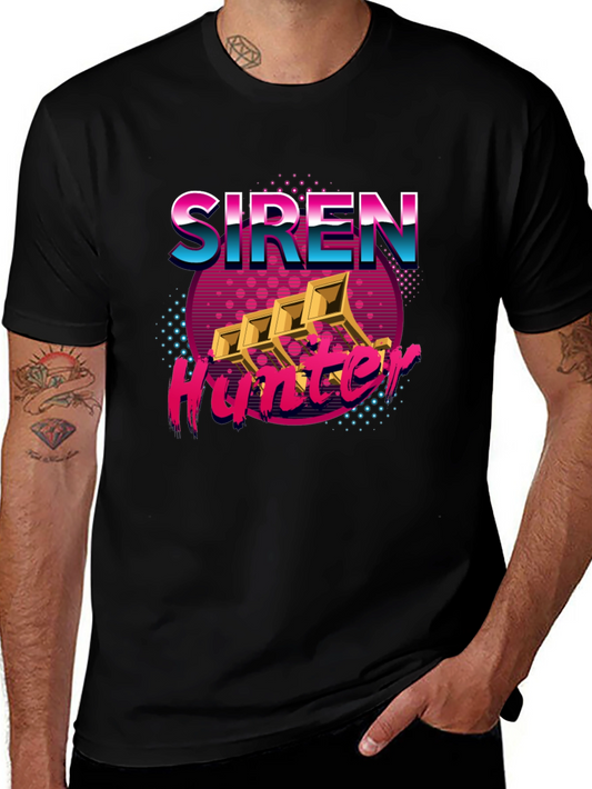 Siren Hunter Retro Graphic T-Shirt