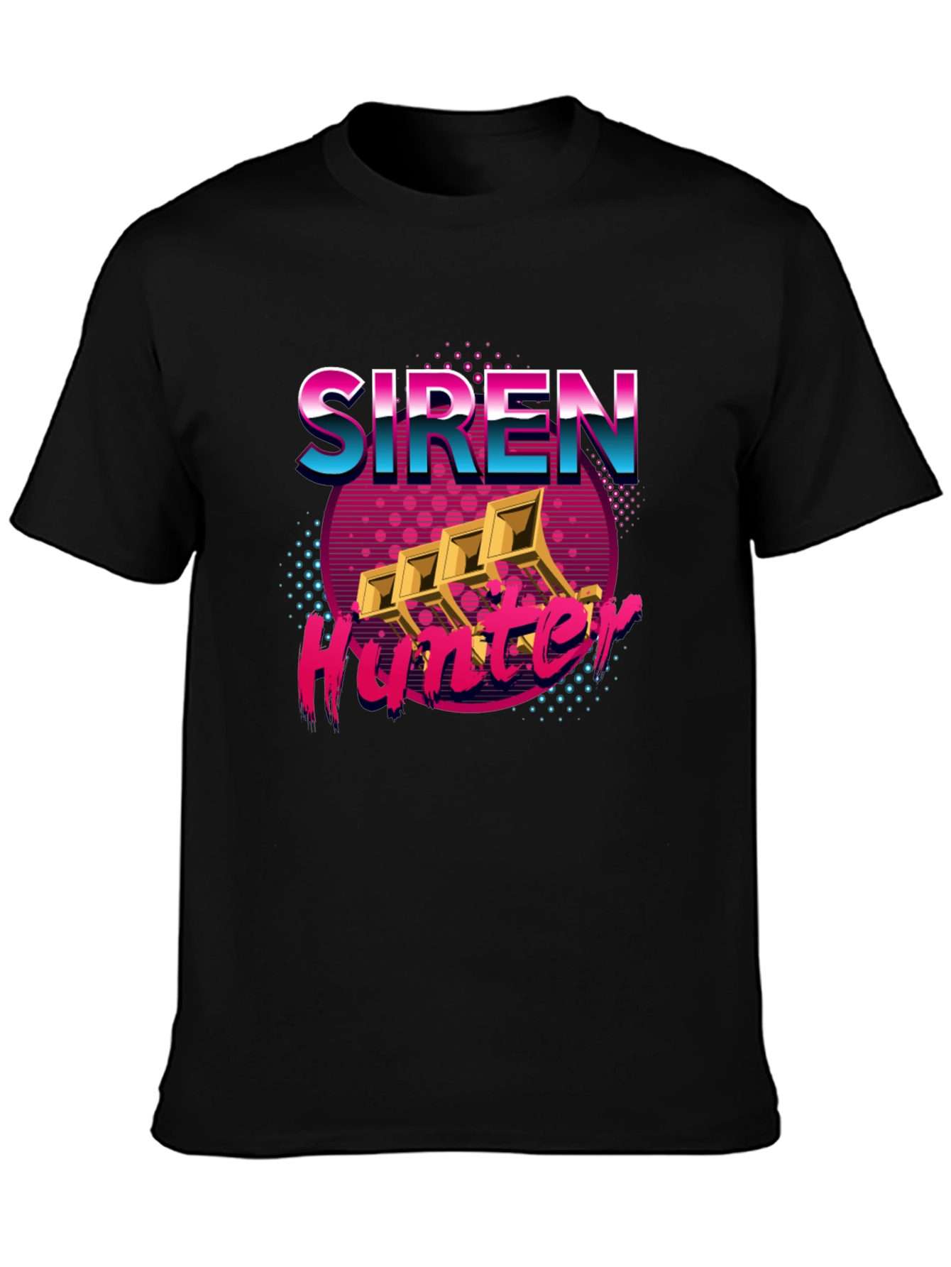 Siren Hunter Retro Graphic T-Shirt