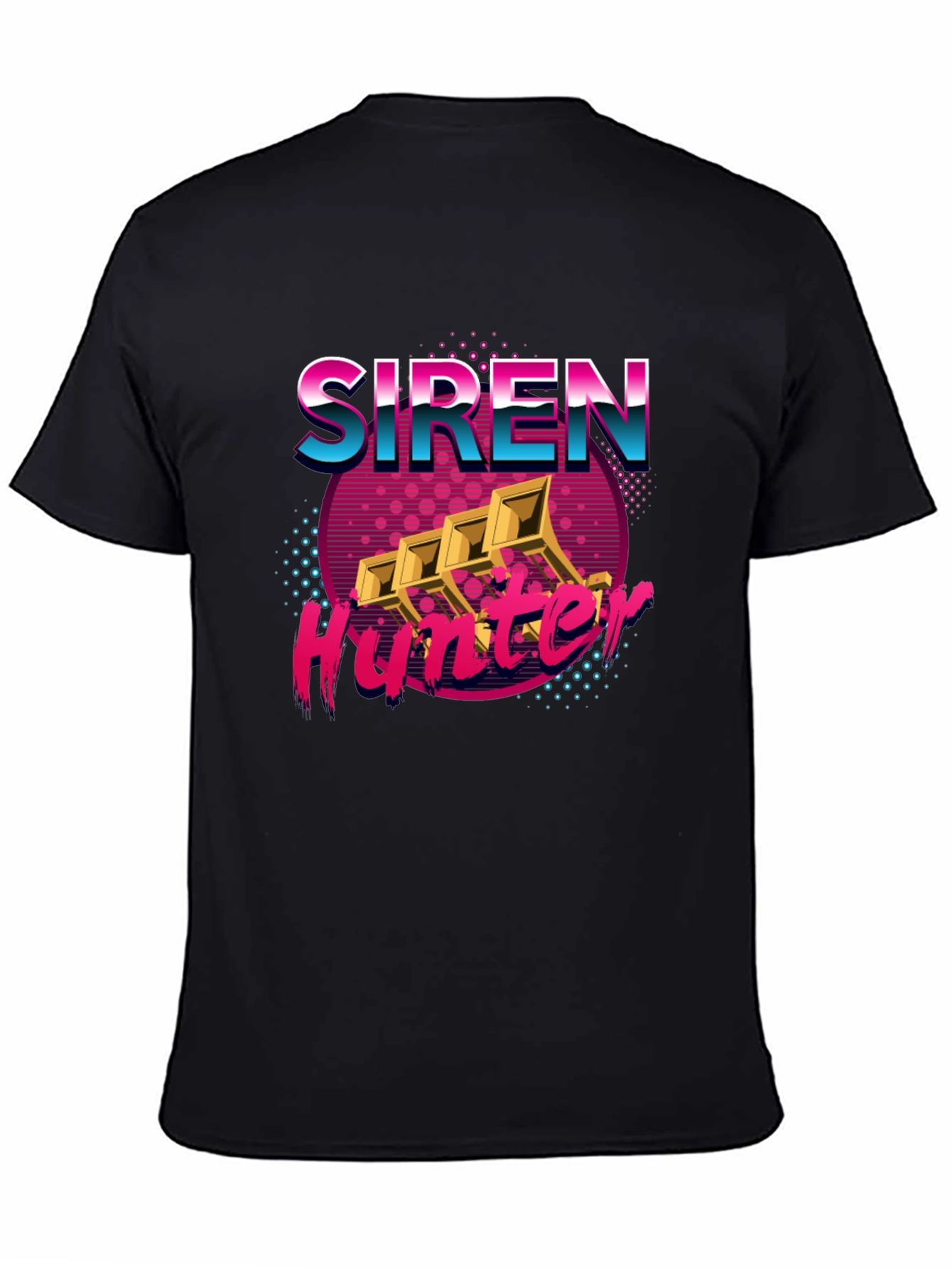 Siren Hunter Retro Graphic T-Shirt