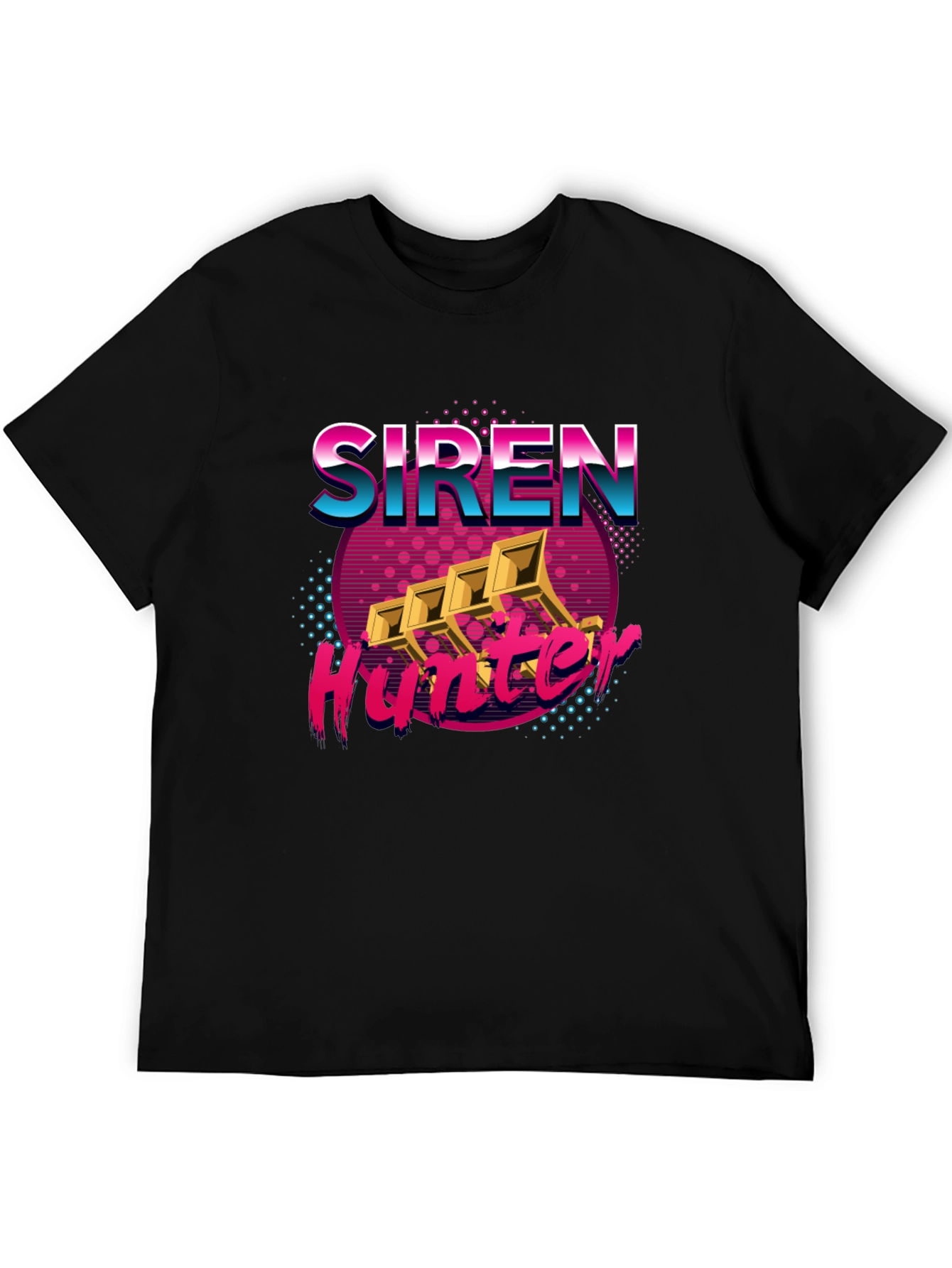 Siren Hunter Retro Graphic T-Shirt
