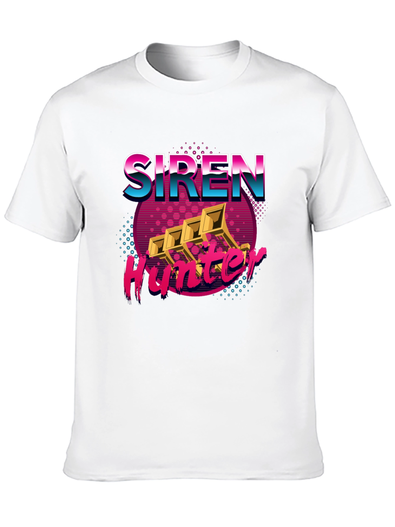 Siren Hunter Retro Graphic T-Shirt