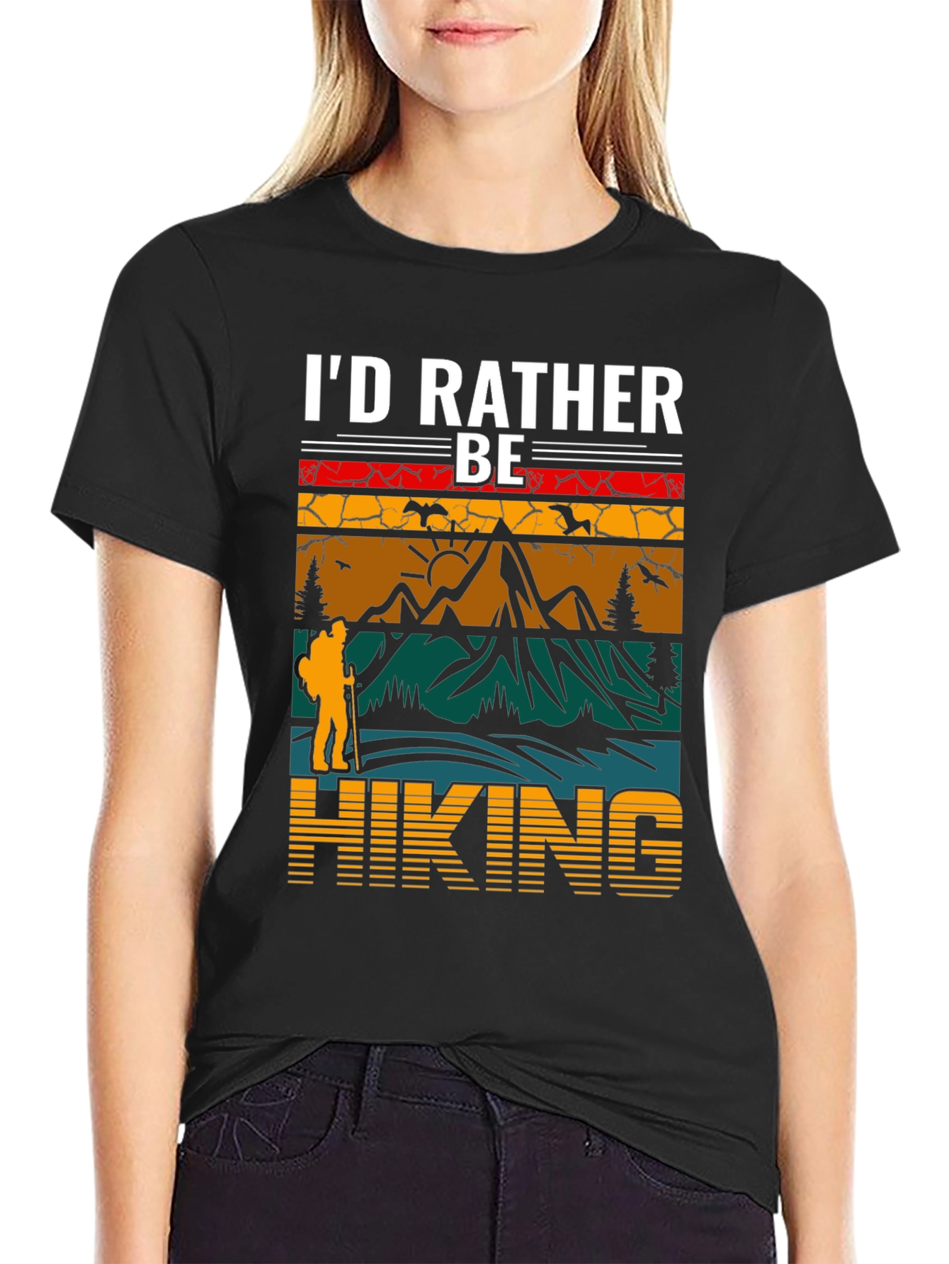Id Rather Be Hiking T-Shirt - Adventure Tee