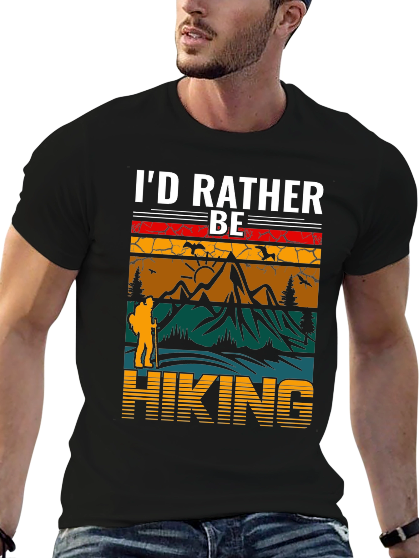 Id Rather Be Hiking T-Shirt - Adventure Tee