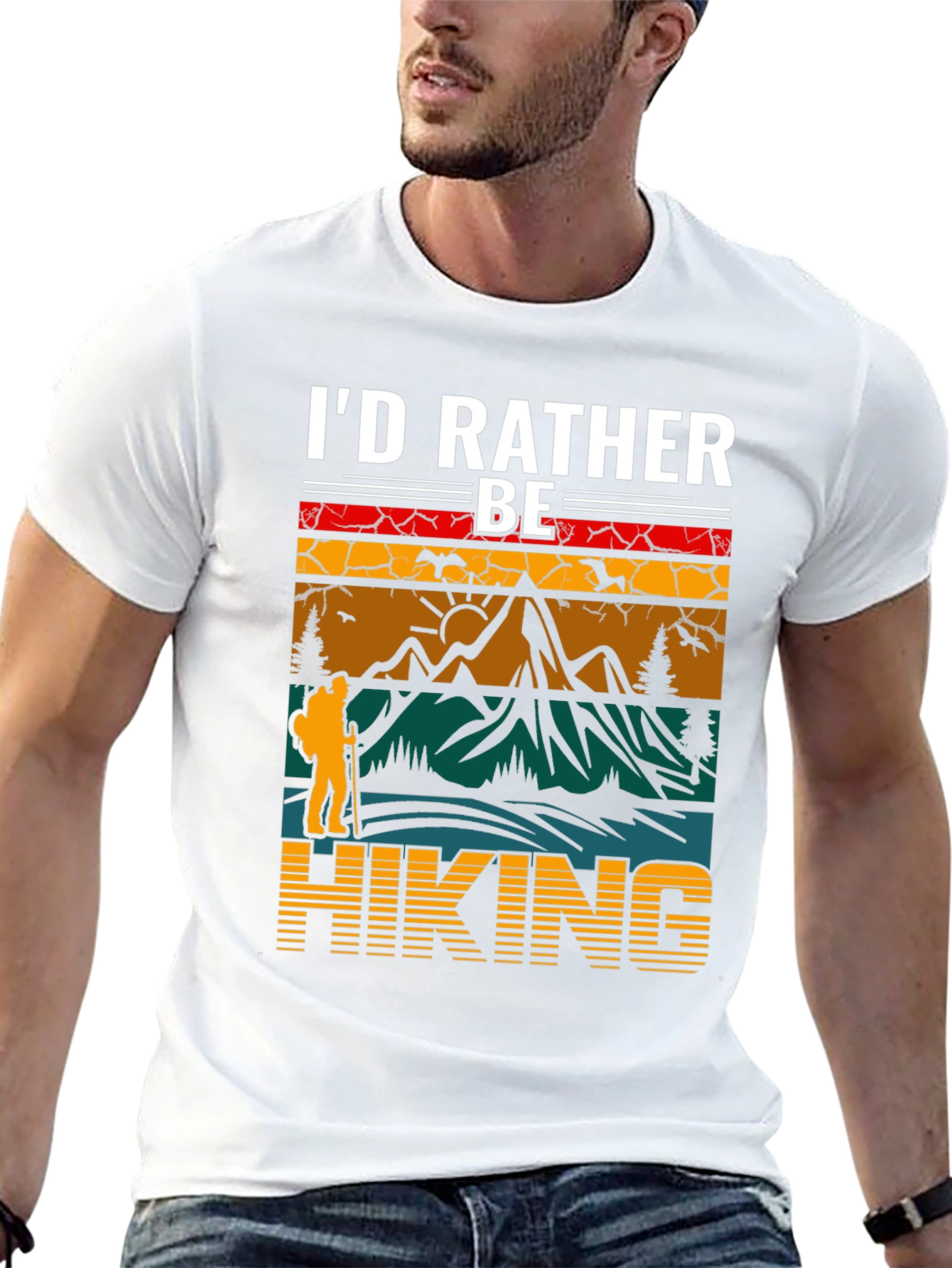 Id Rather Be Hiking T-Shirt - Adventure Tee