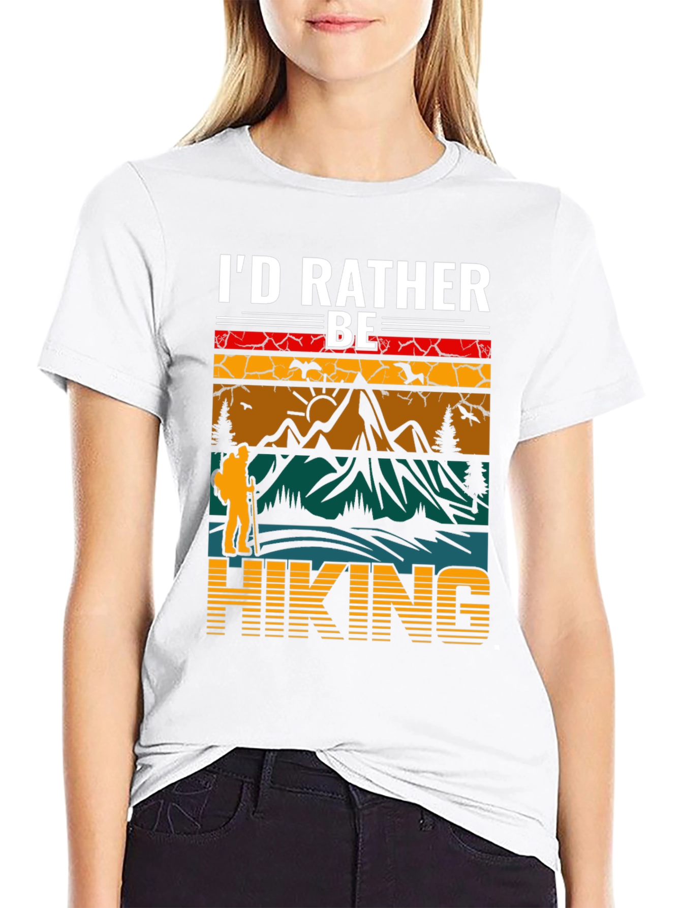 Id Rather Be Hiking T-Shirt - Adventure Tee