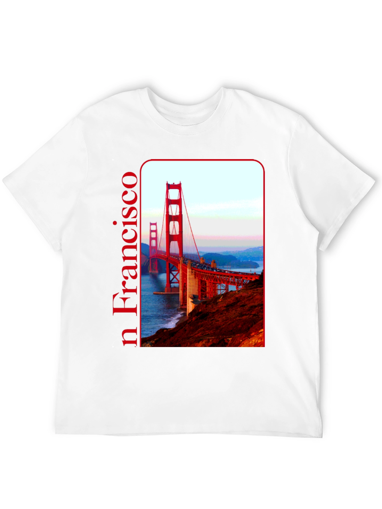 San Francisco Bridge Graphic Tee - Black