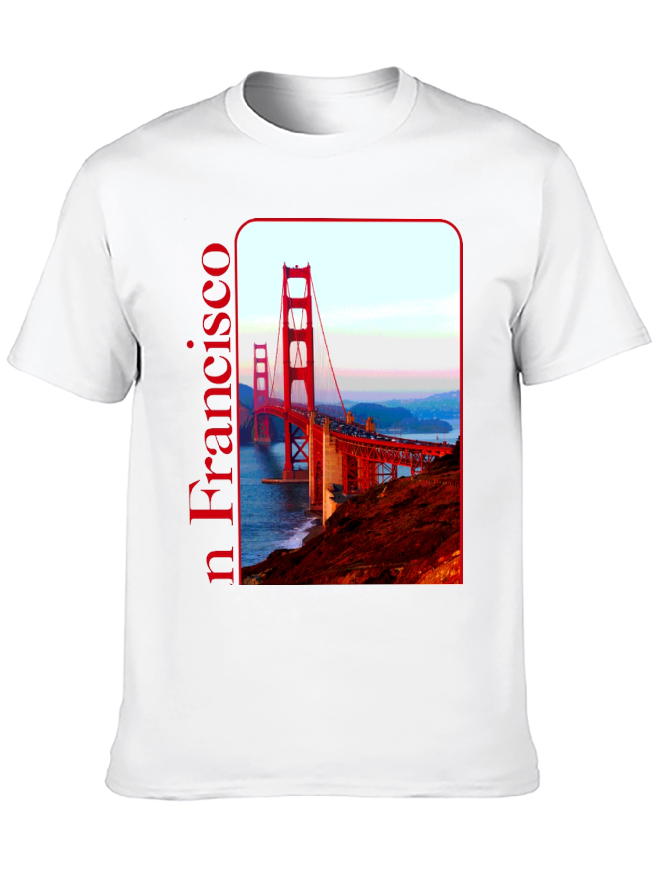 San Francisco Bridge Graphic Tee - Black