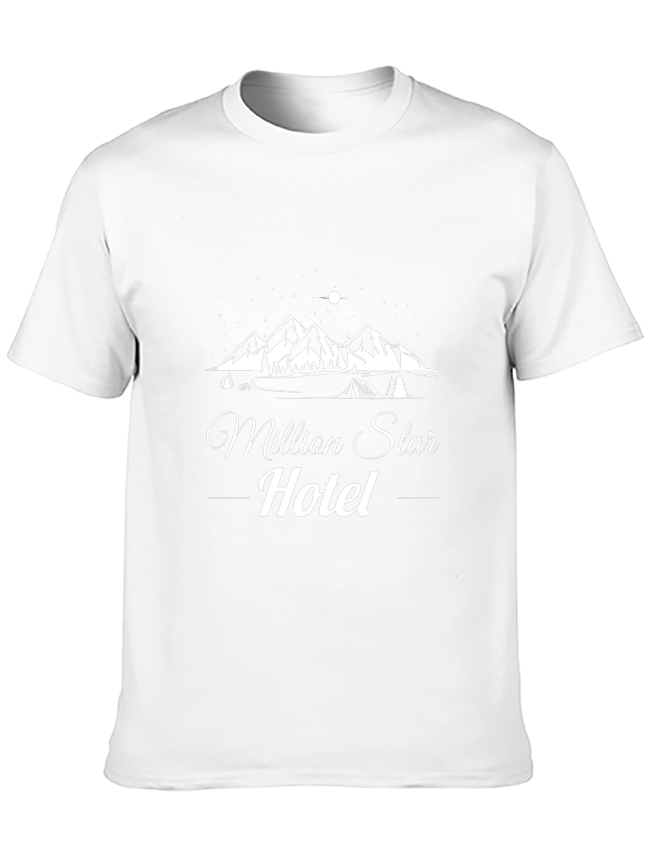 Million Star Hotel Camping T-Shirt