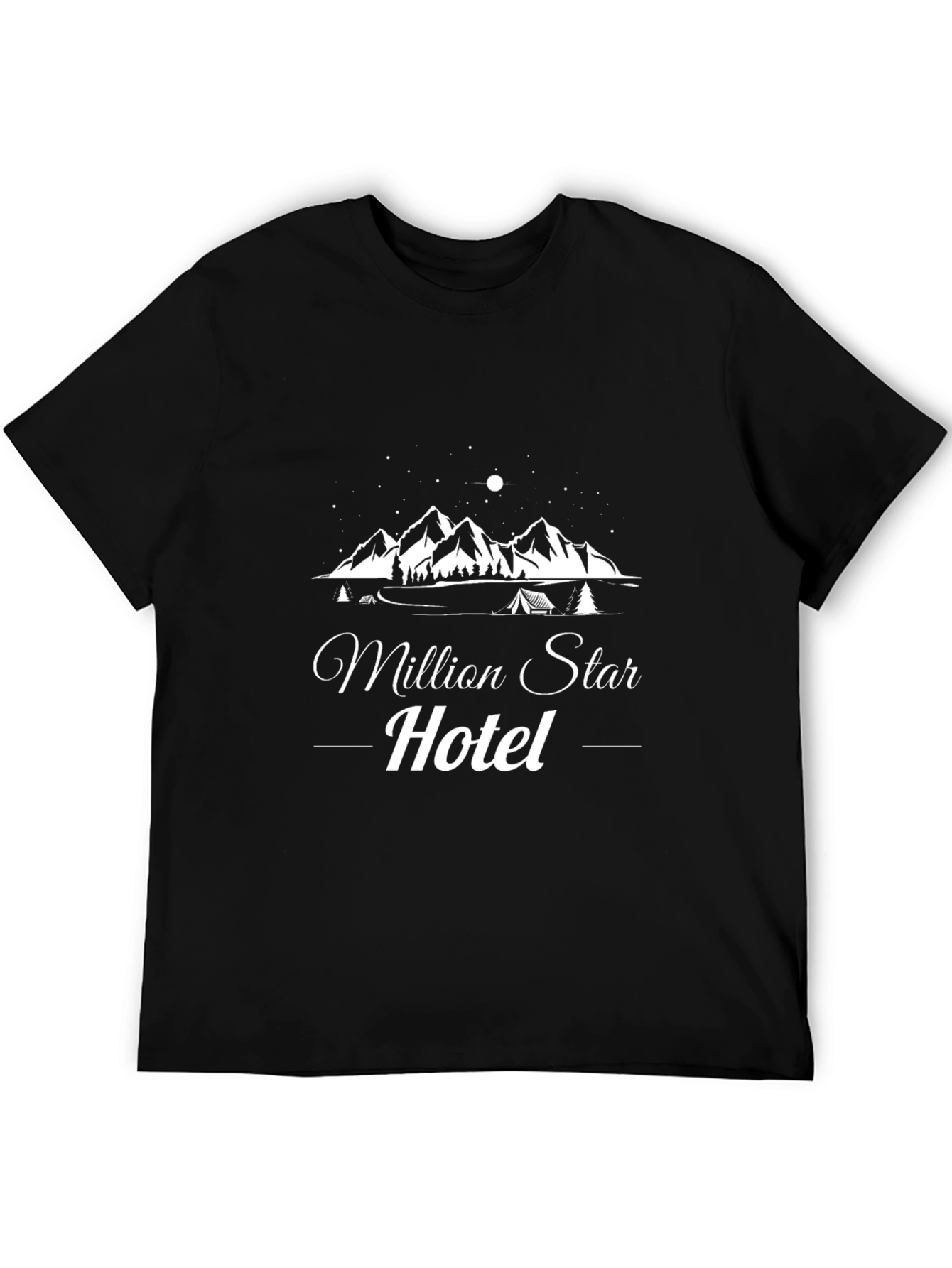Million Star Hotel Camping T-Shirt