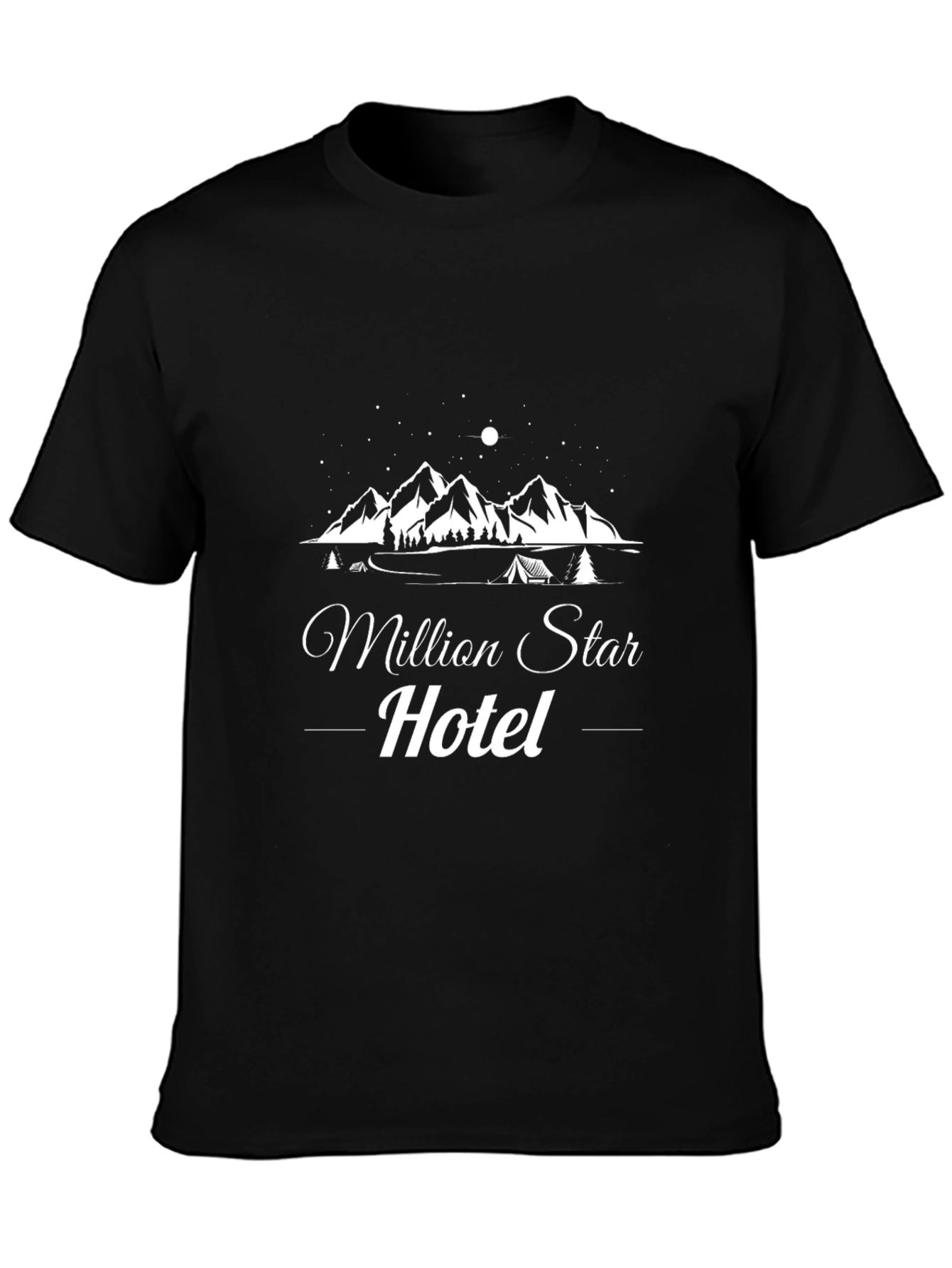 Million Star Hotel Camping T-Shirt