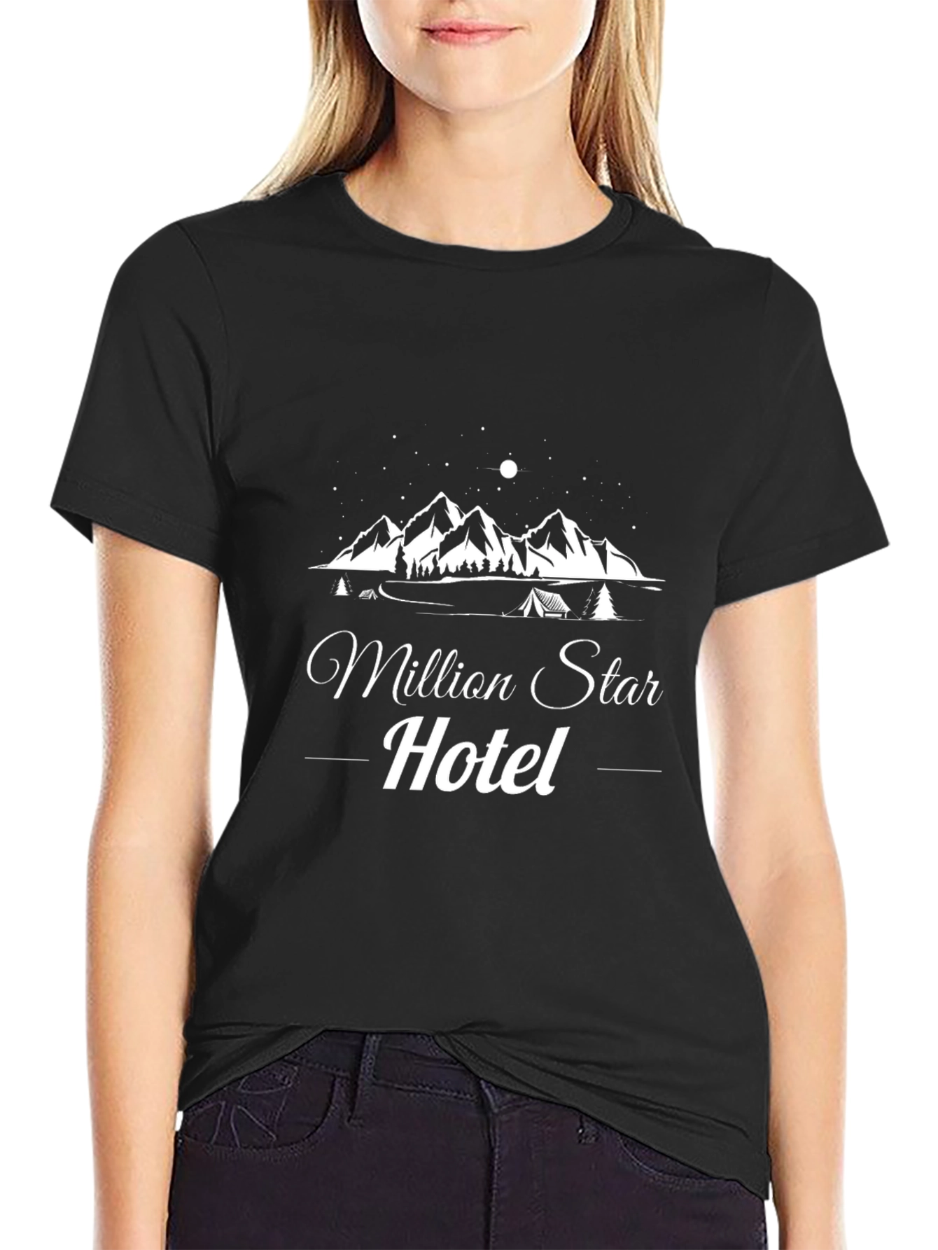 Million Star Hotel Camping T-Shirt