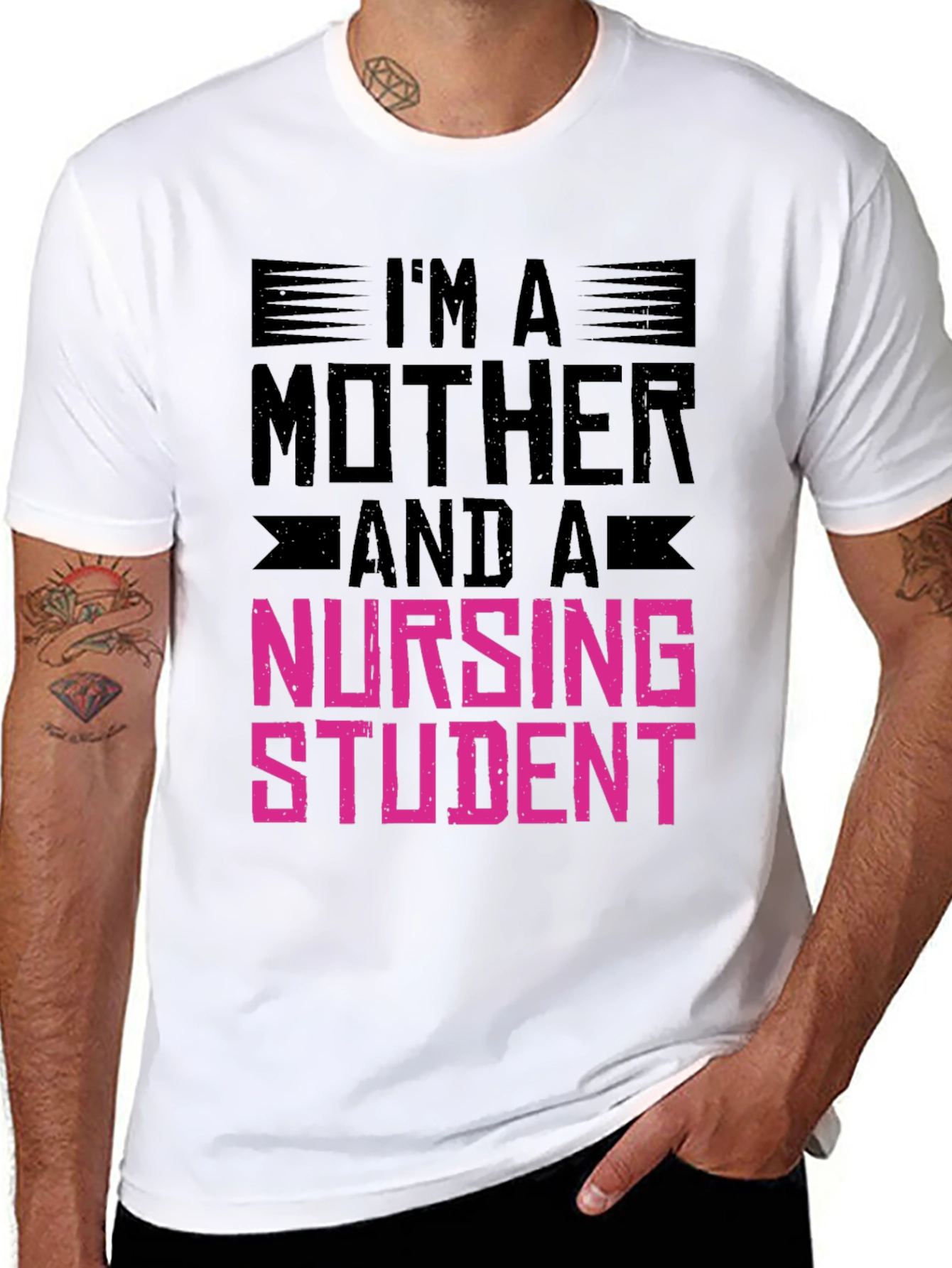 Im A Mother and a Nursing Student T-Shirt