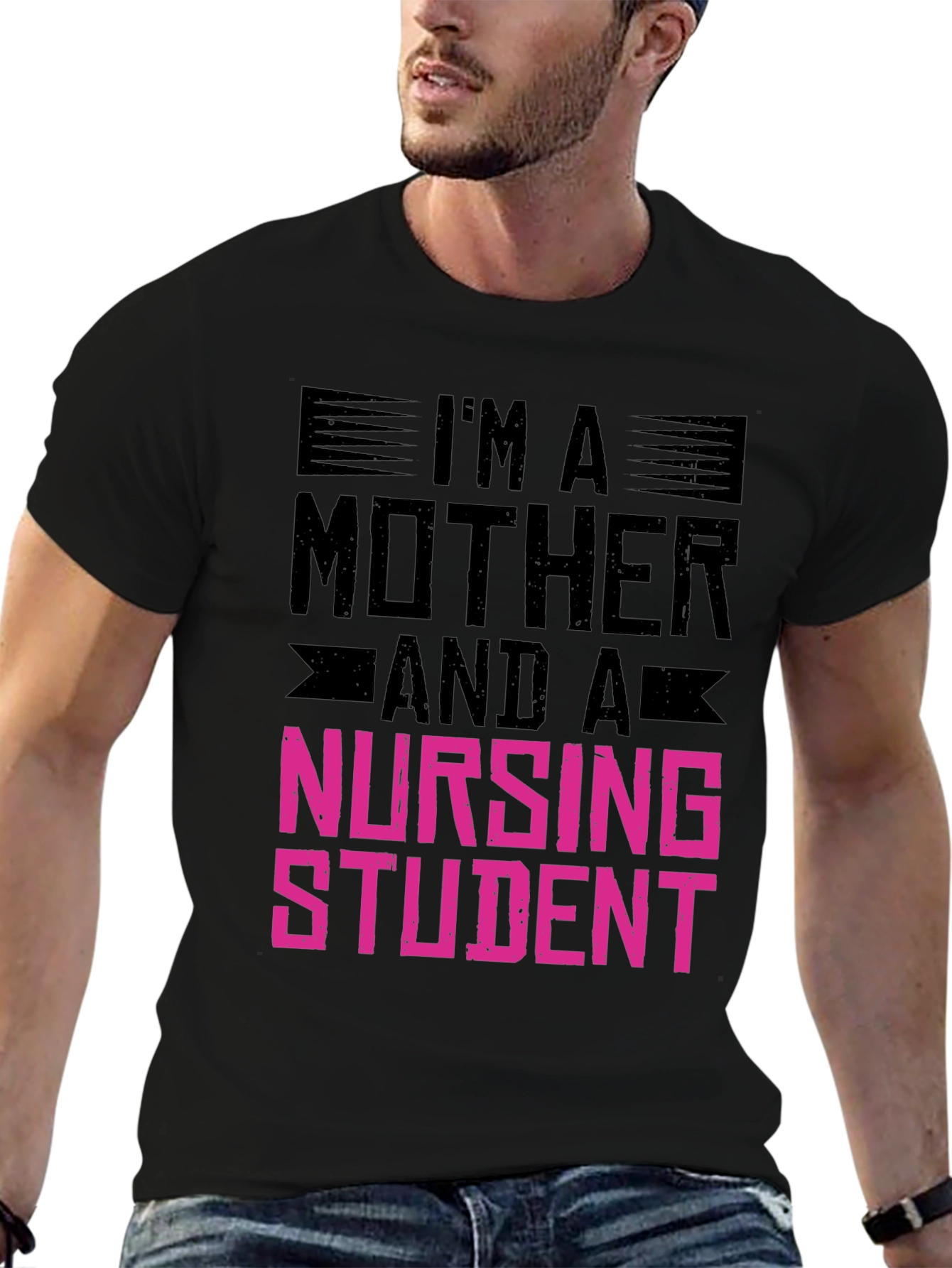 Im A Mother and a Nursing Student T-Shirt