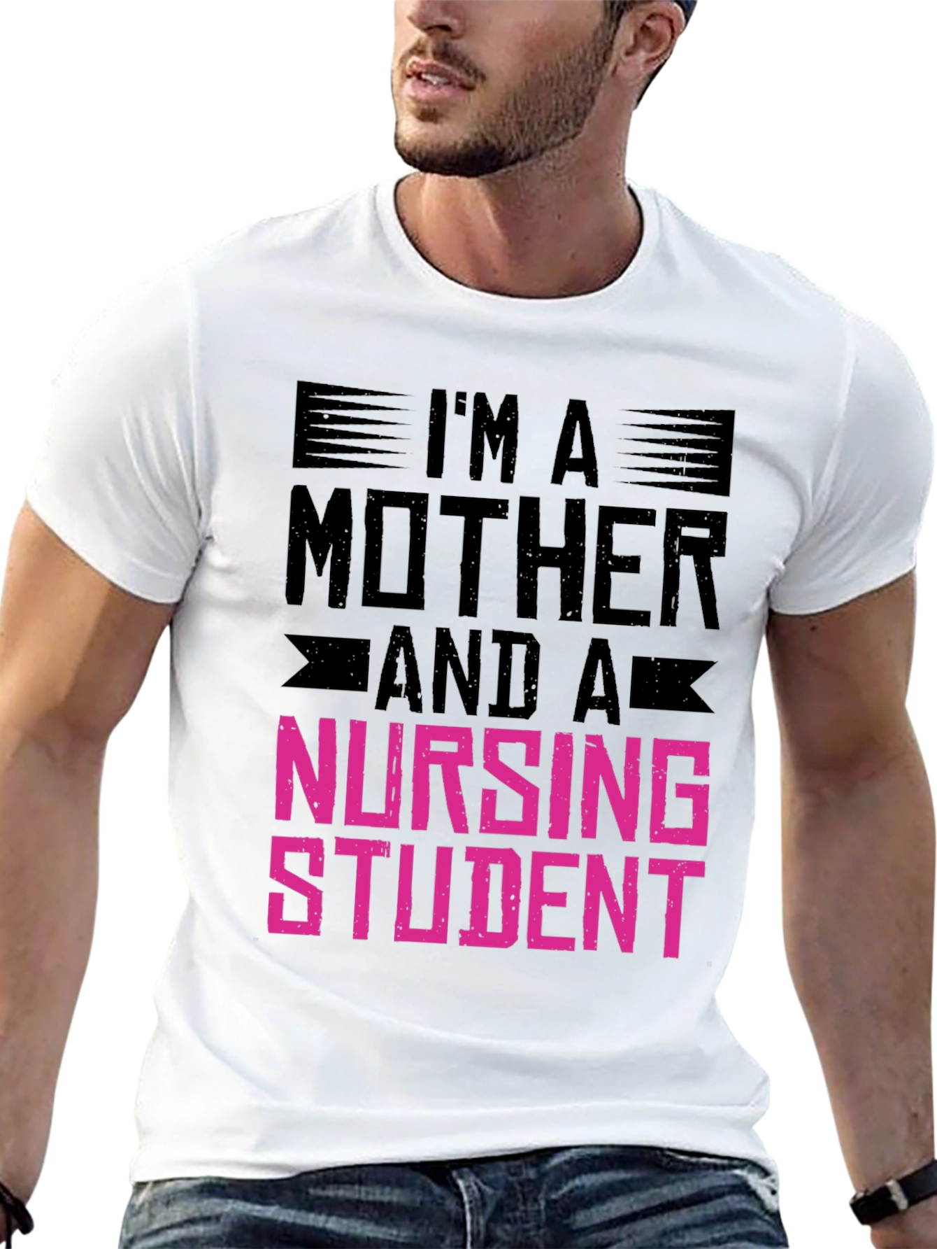 Im A Mother and a Nursing Student T-Shirt